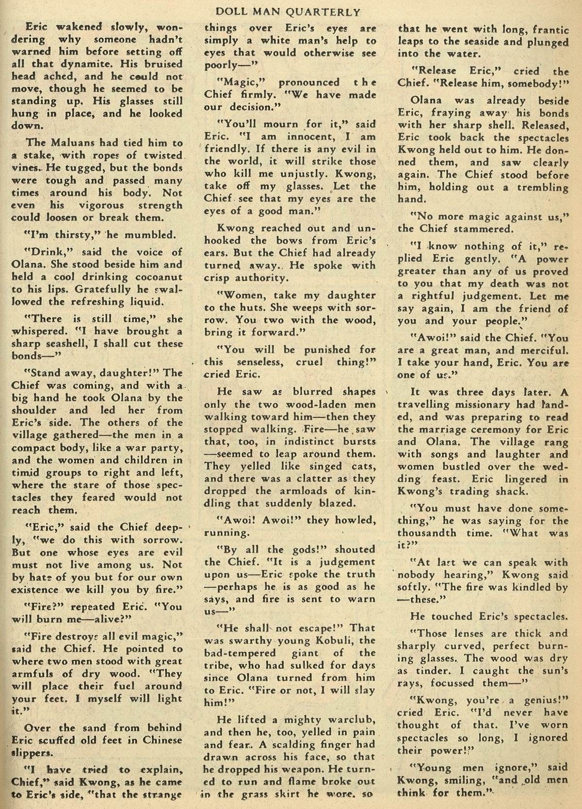 Read online Doll Man comic -  Issue #8 - 35