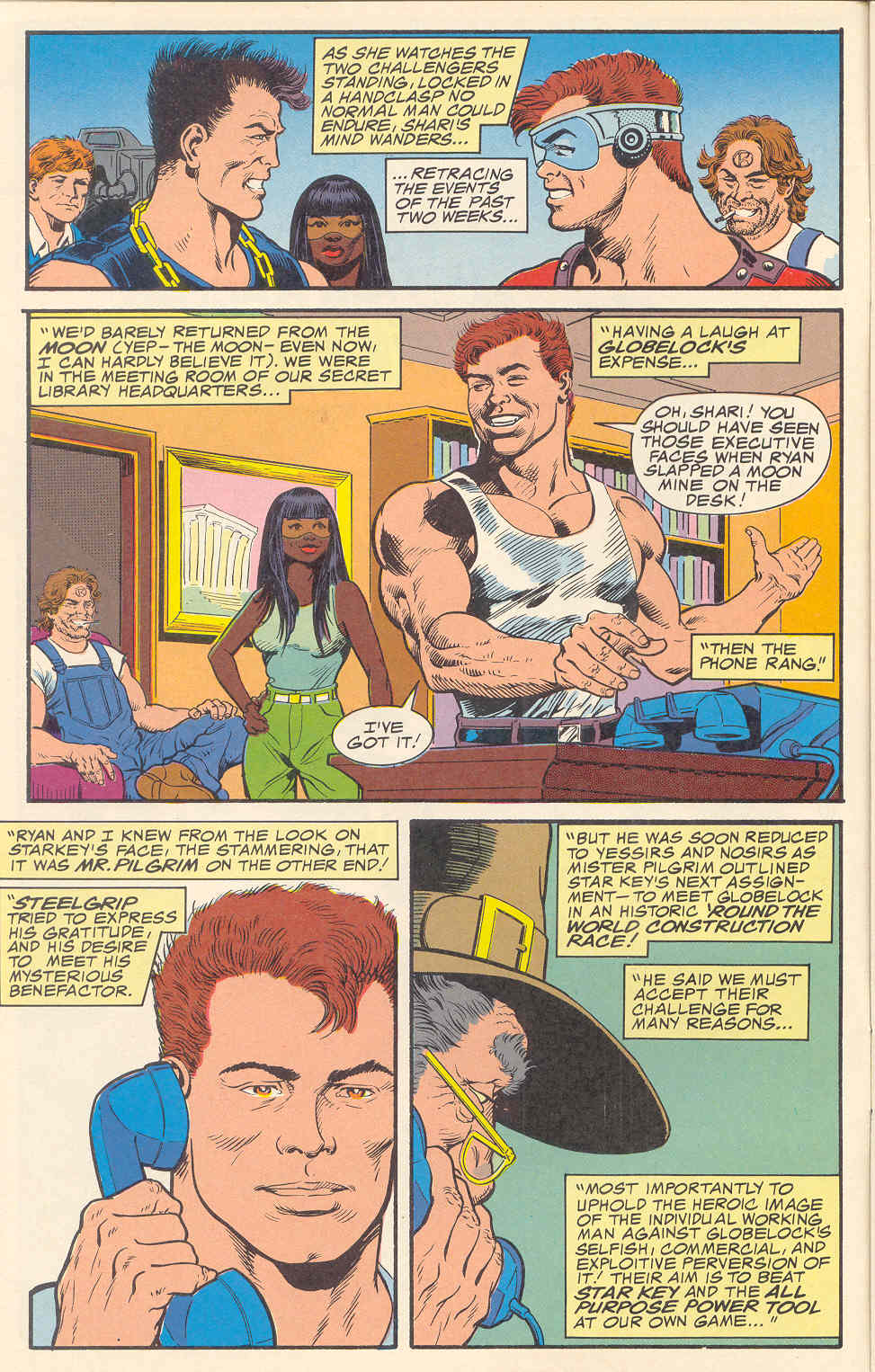 Read online Steelgrip Starkey comic -  Issue #5 - 4