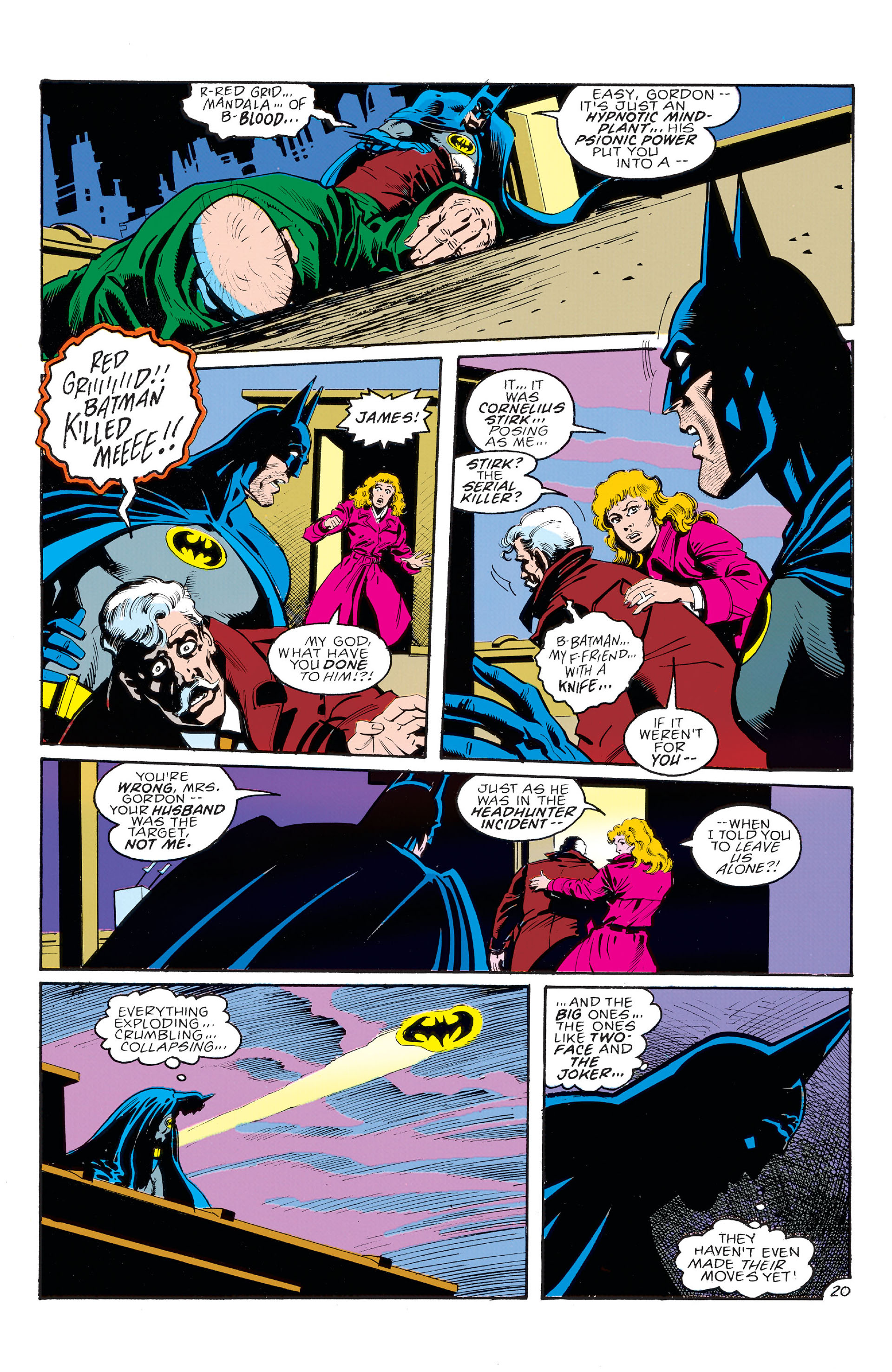Read online Batman (1940) comic -  Issue #494 - 21