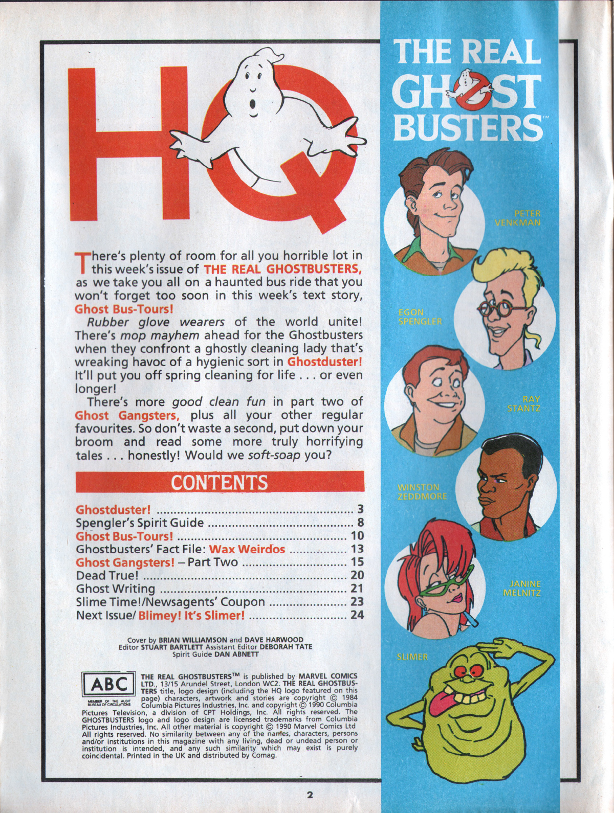 Read online The Real Ghostbusters comic -  Issue #96 - 2