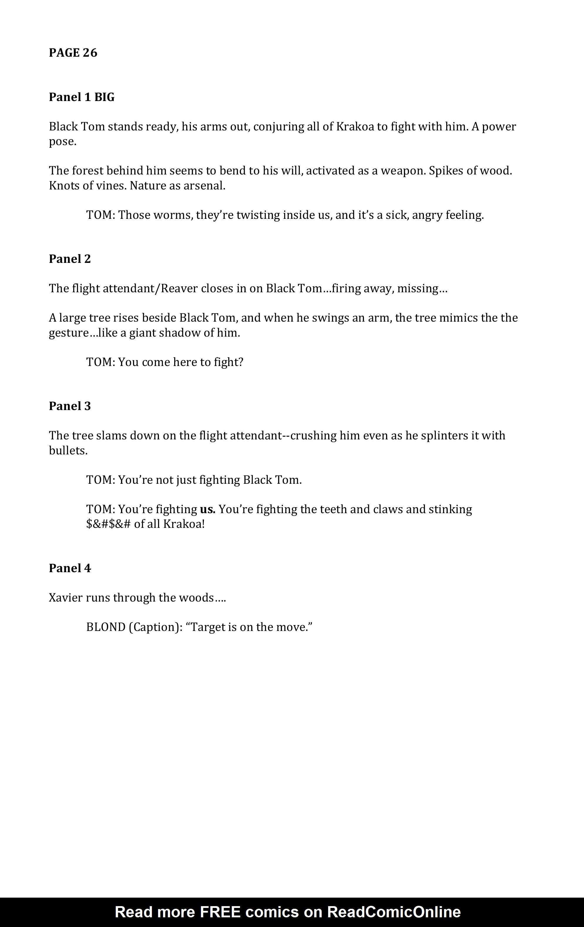 Read online X-Force (2019) comic -  Issue # _Director's Cut (Part 1) - 86