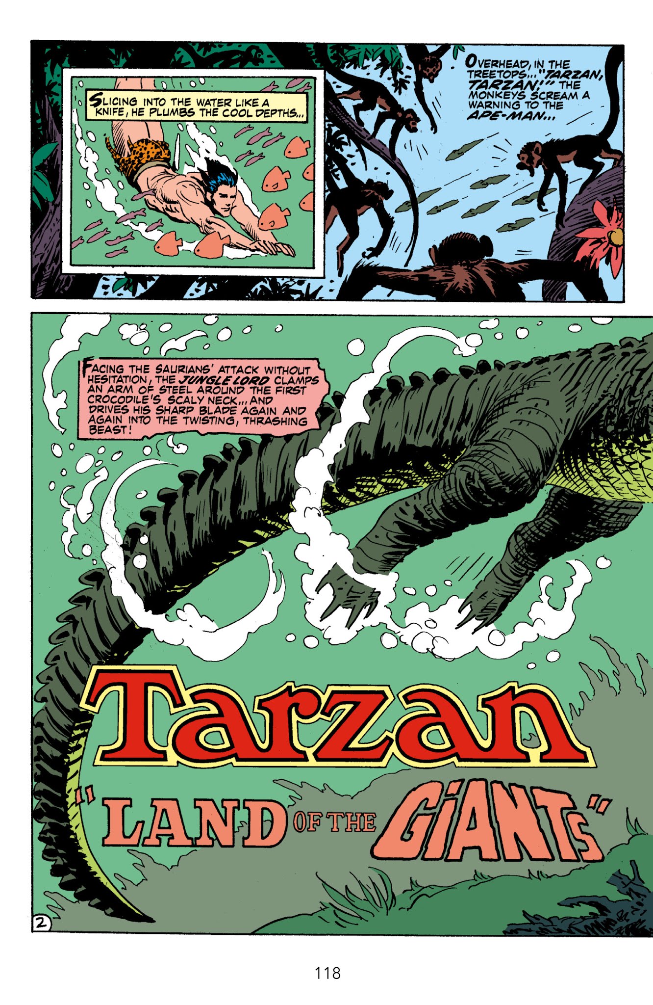 Read online Edgar Rice Burroughs' Tarzan The Joe Kubert Years comic -  Issue # TPB 1 (Part 2) - 20