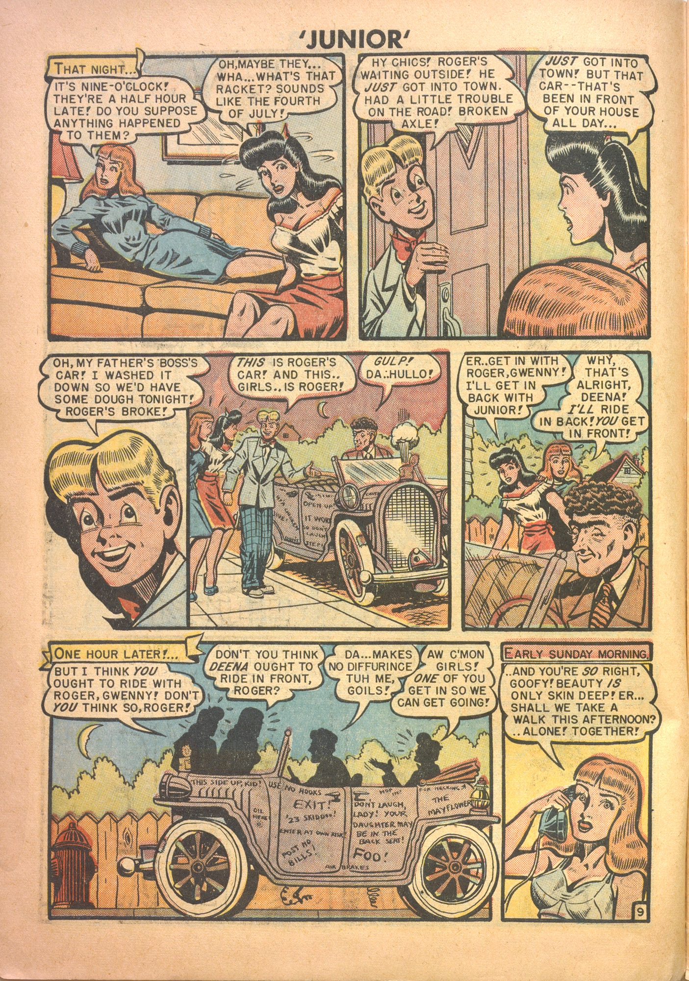 Read online Junior (1947) comic -  Issue #15 - 10