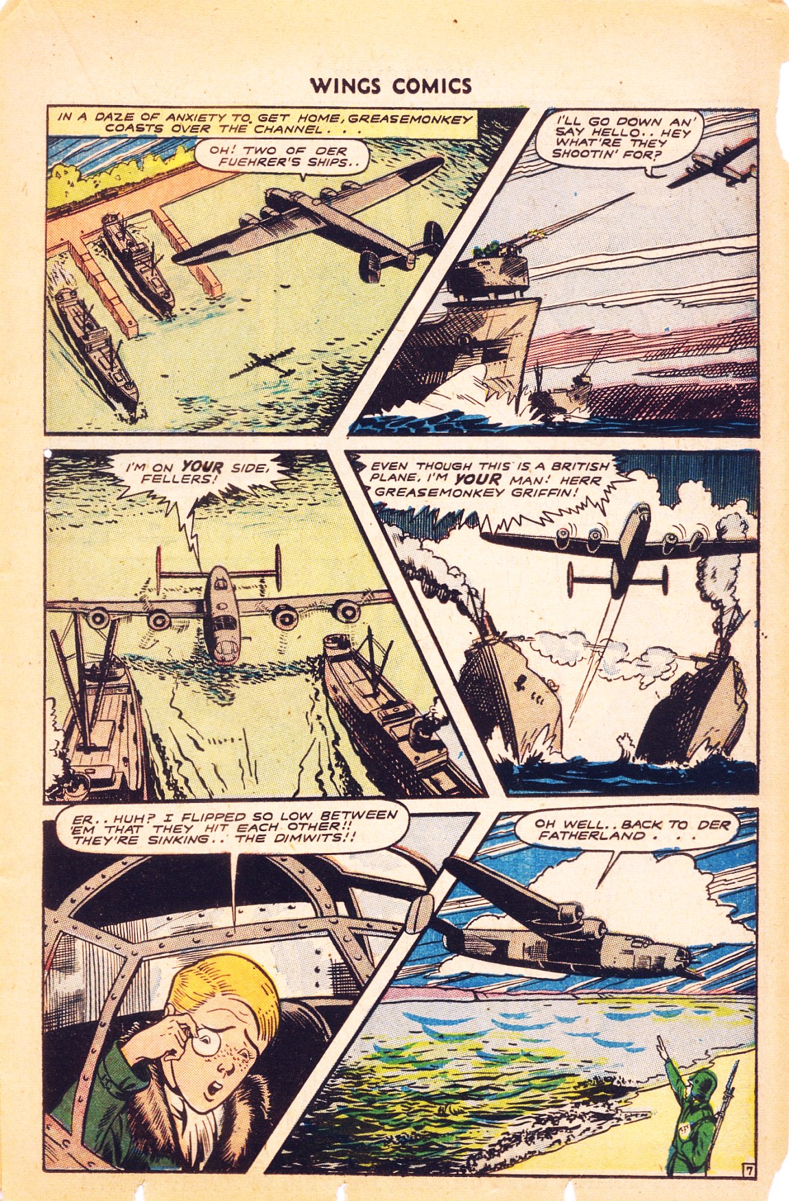 Read online Wings Comics comic -  Issue #53 - 19