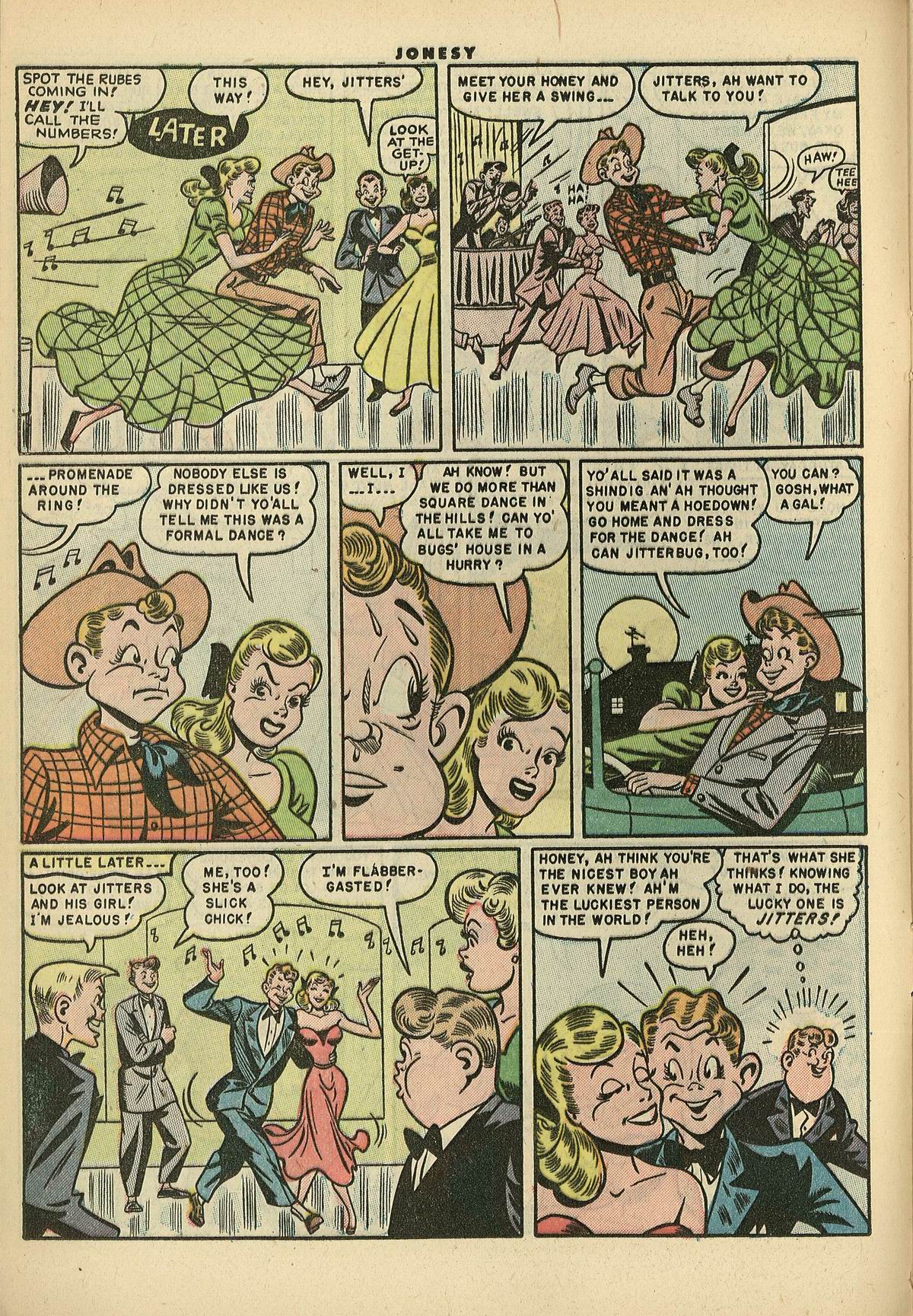 Read online Jonesy (1953) comic -  Issue #8 - 12