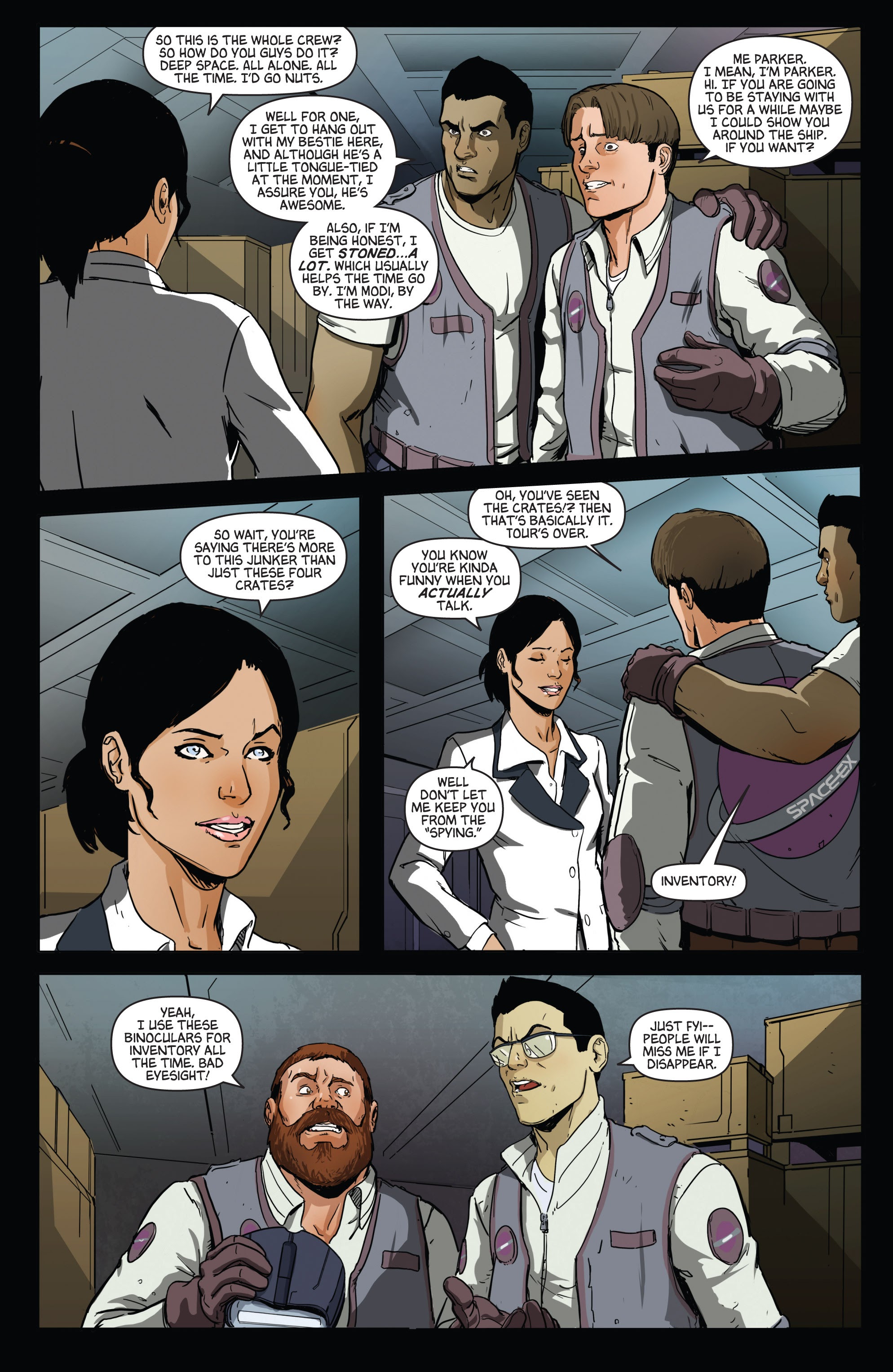 Read online Aliens vs. Parker comic -  Issue #1 - 15