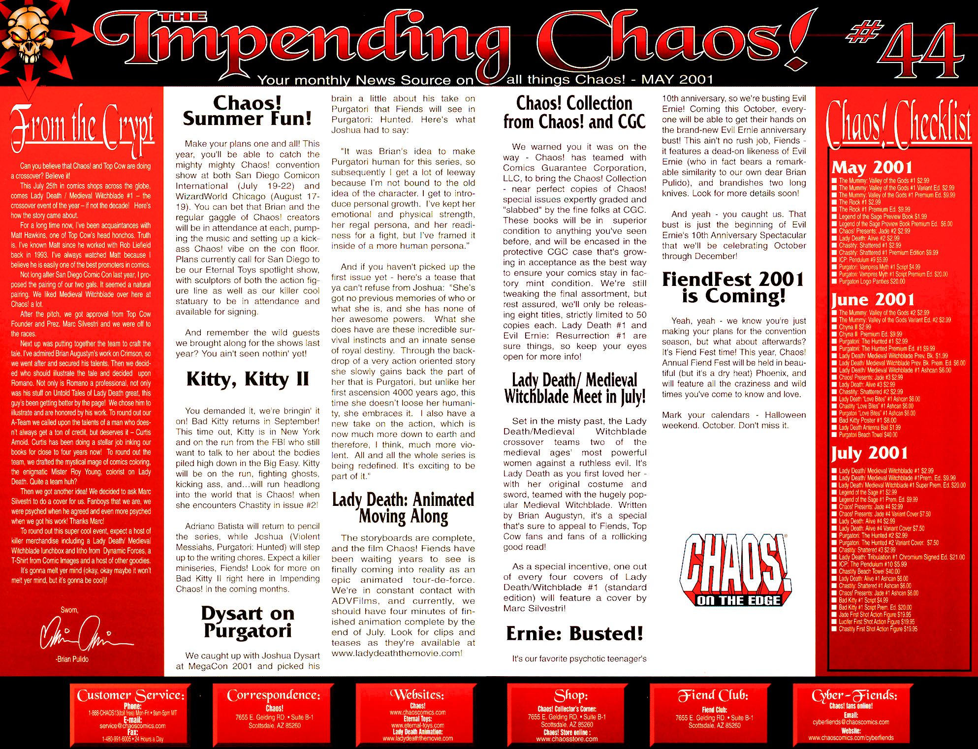 Read online Chastity: Shattered comic -  Issue #1 - 31
