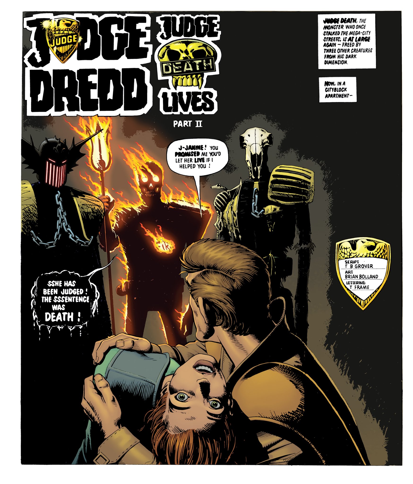 Read online Judge Dredd Classics: The Dark Judges comic -  Issue # TPB - 27