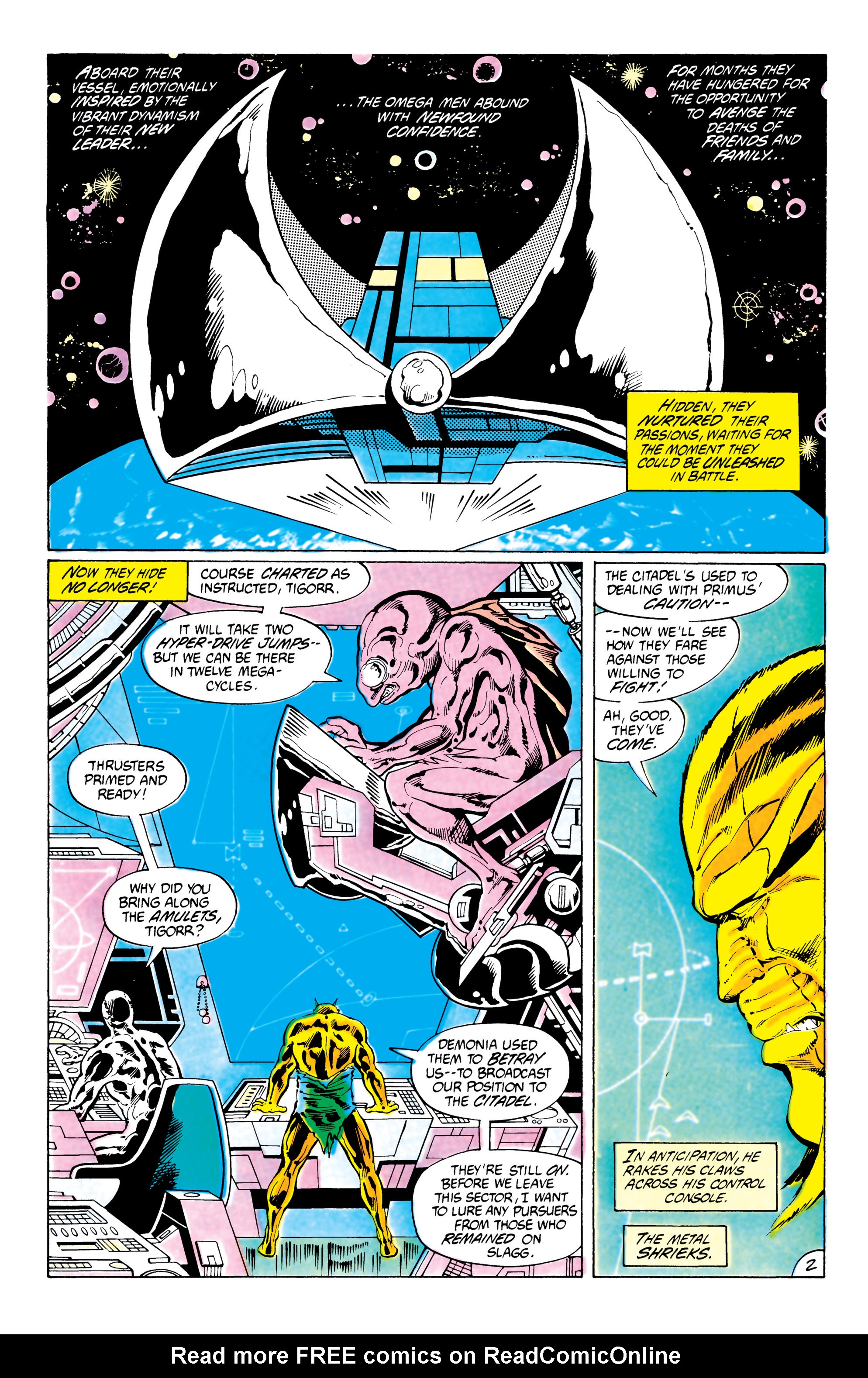 Read online The Omega Men (1983) comic -  Issue #5 - 3