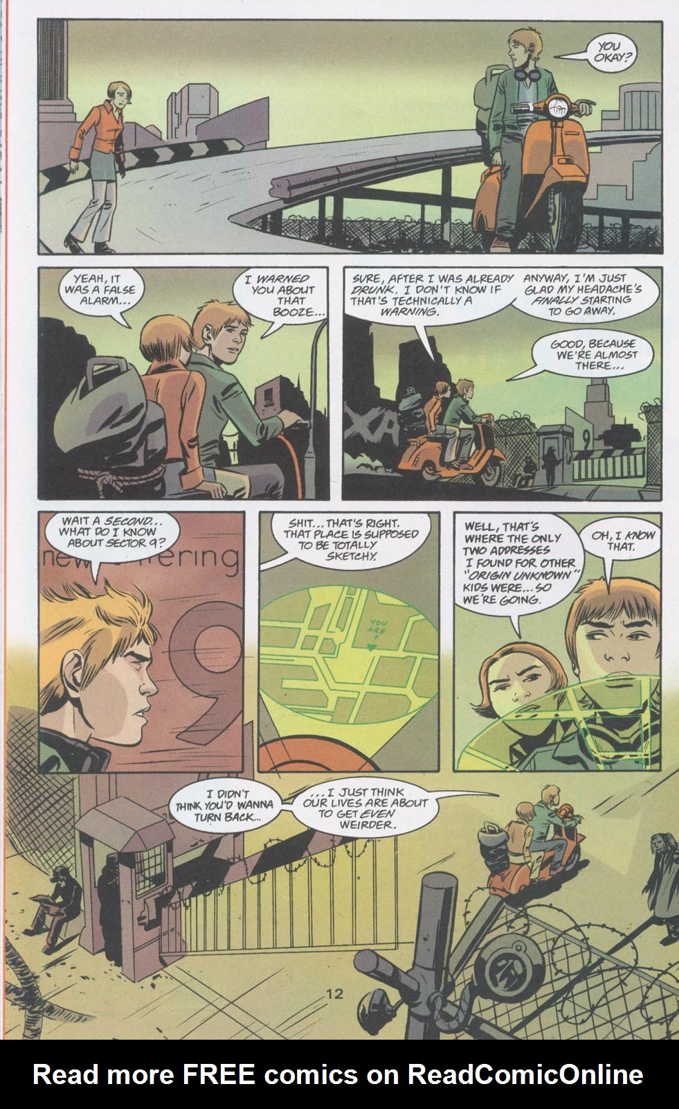 Read online Deadenders comic -  Issue #11 - 13