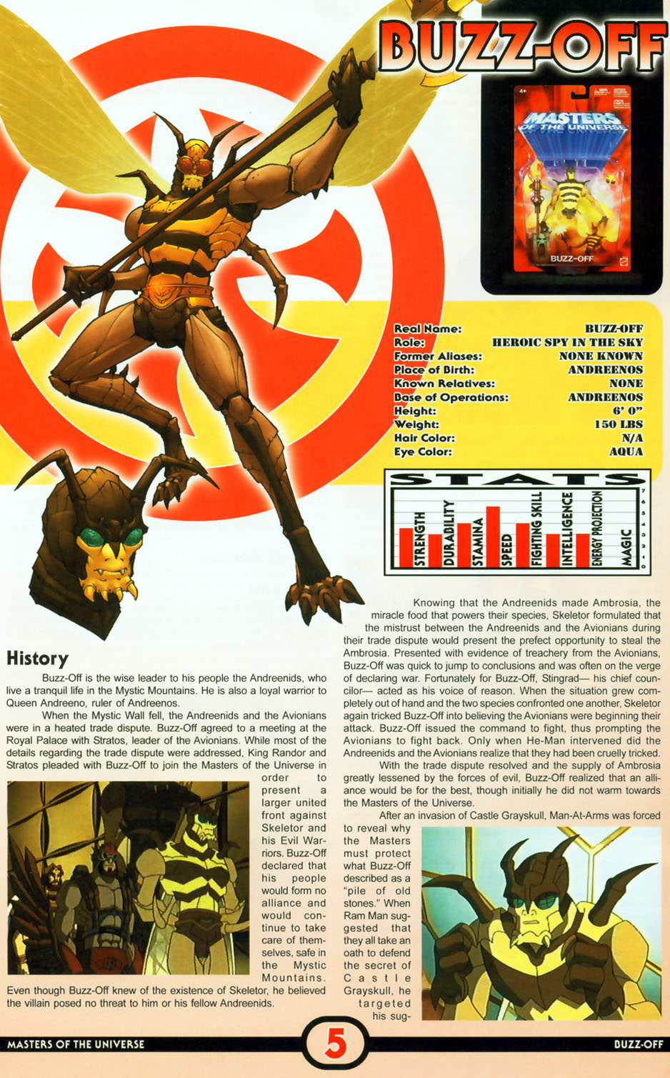 Read online Masters of the Universe Encyclopedia comic -  Issue # Full - 7