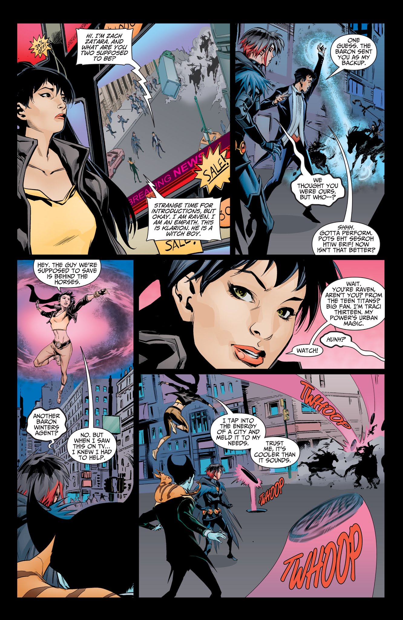 Read online Raven: Daughter of Darkness comic -  Issue #8 - 10