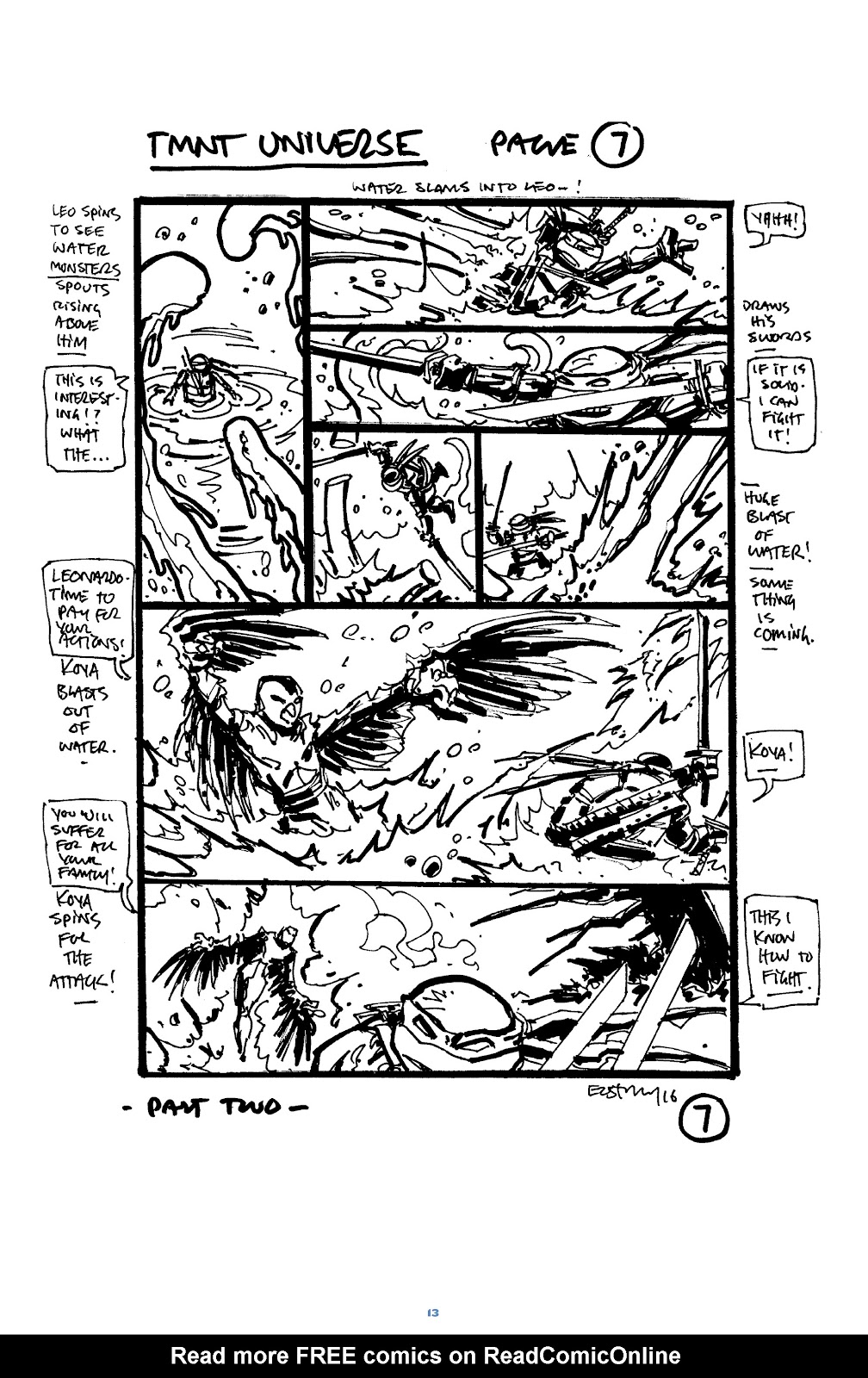 Teenage Mutant Ninja Turtles Universe issue Inside Out Director's Cut - Page 15