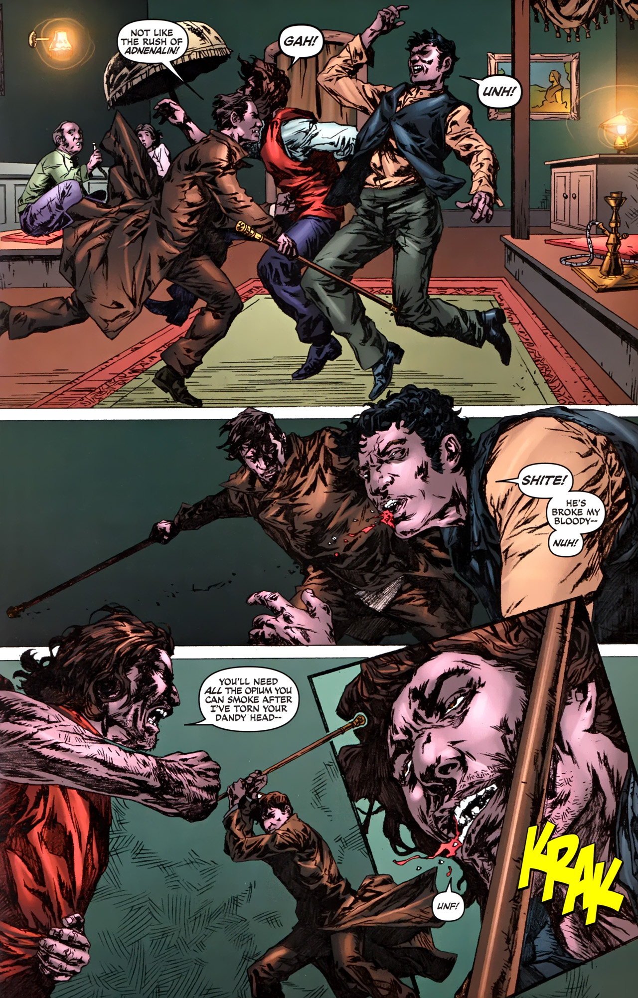 Read online Sherlock Holmes: Year One comic -  Issue #3 - 15