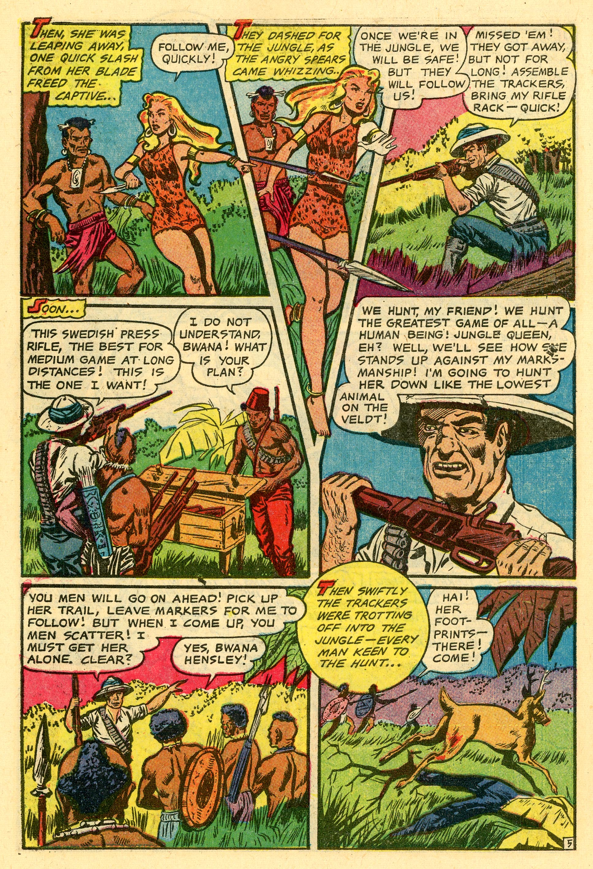 Read online Sheena, Queen of the Jungle (1942) comic -  Issue #17 - 30