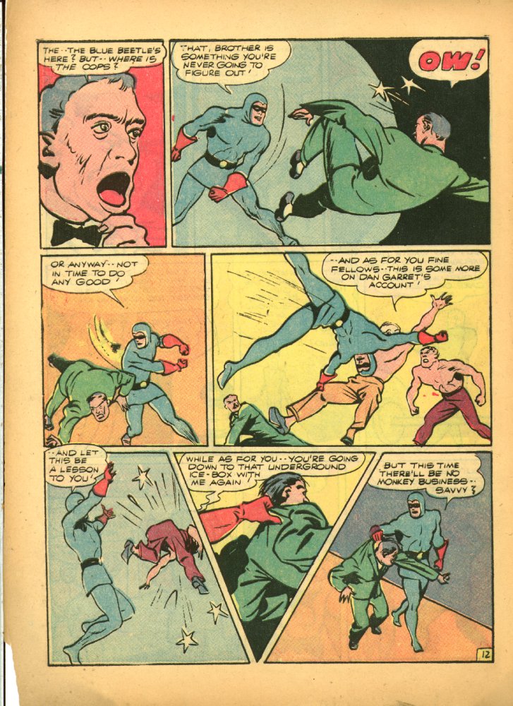 Read online The Blue Beetle comic -  Issue #12 - 14