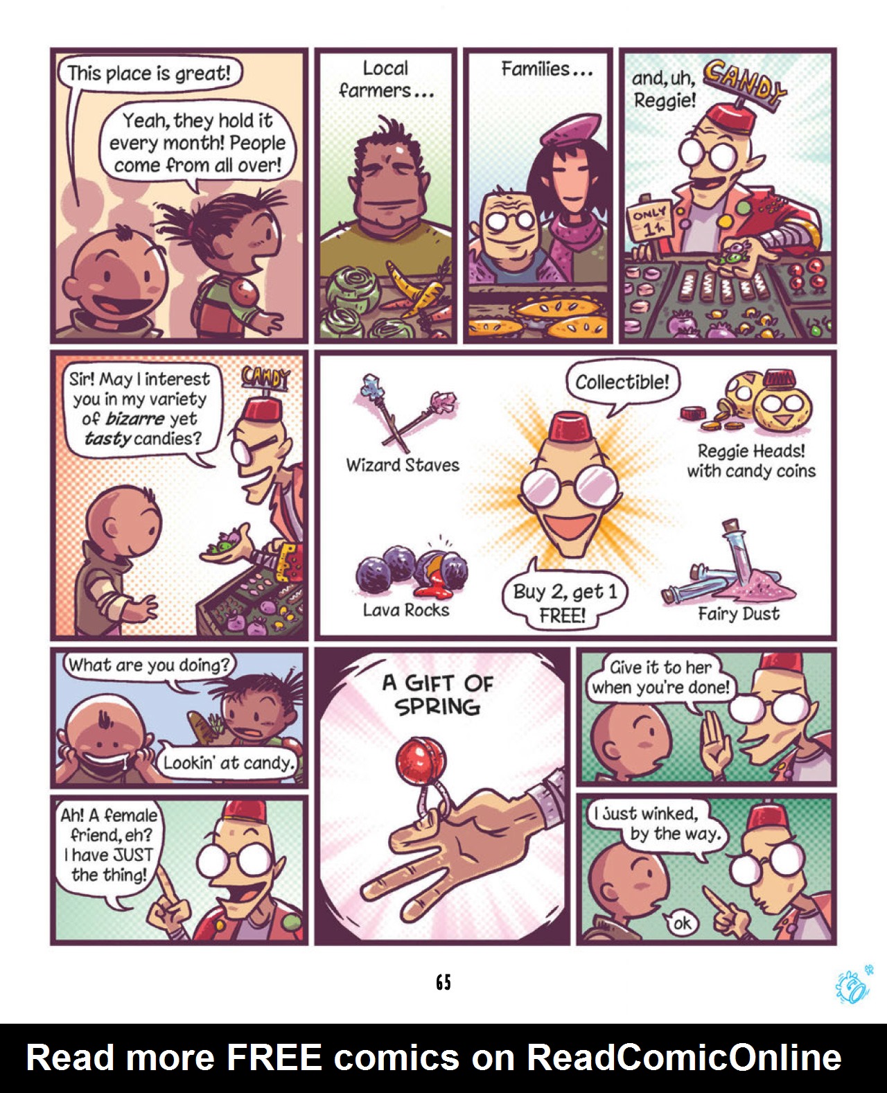 Read online Rutabaga: The Adventure Chef comic -  Issue # TPB 1 - 67