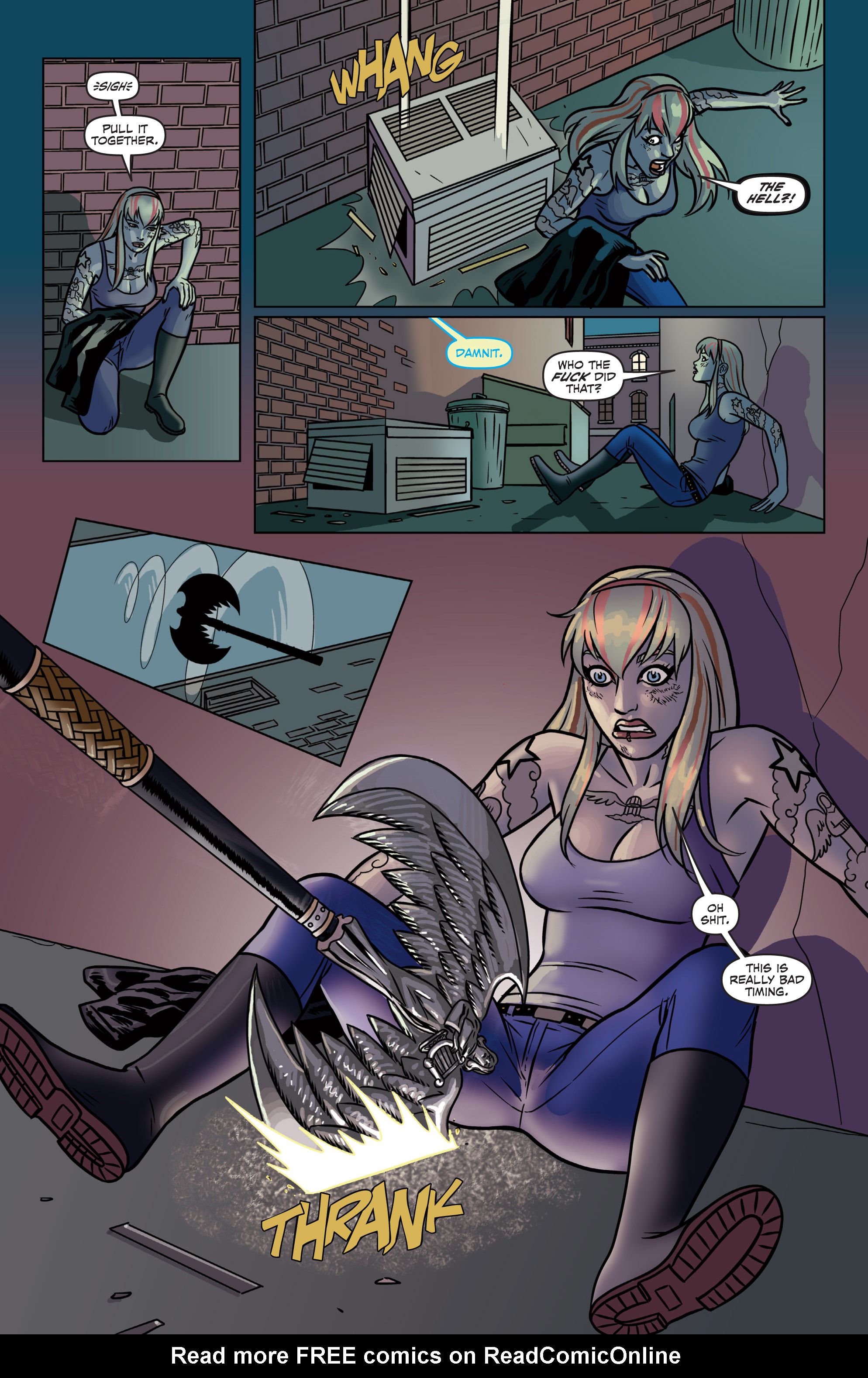 Read online Mercy Sparx (2013) comic -  Issue #3 - 14