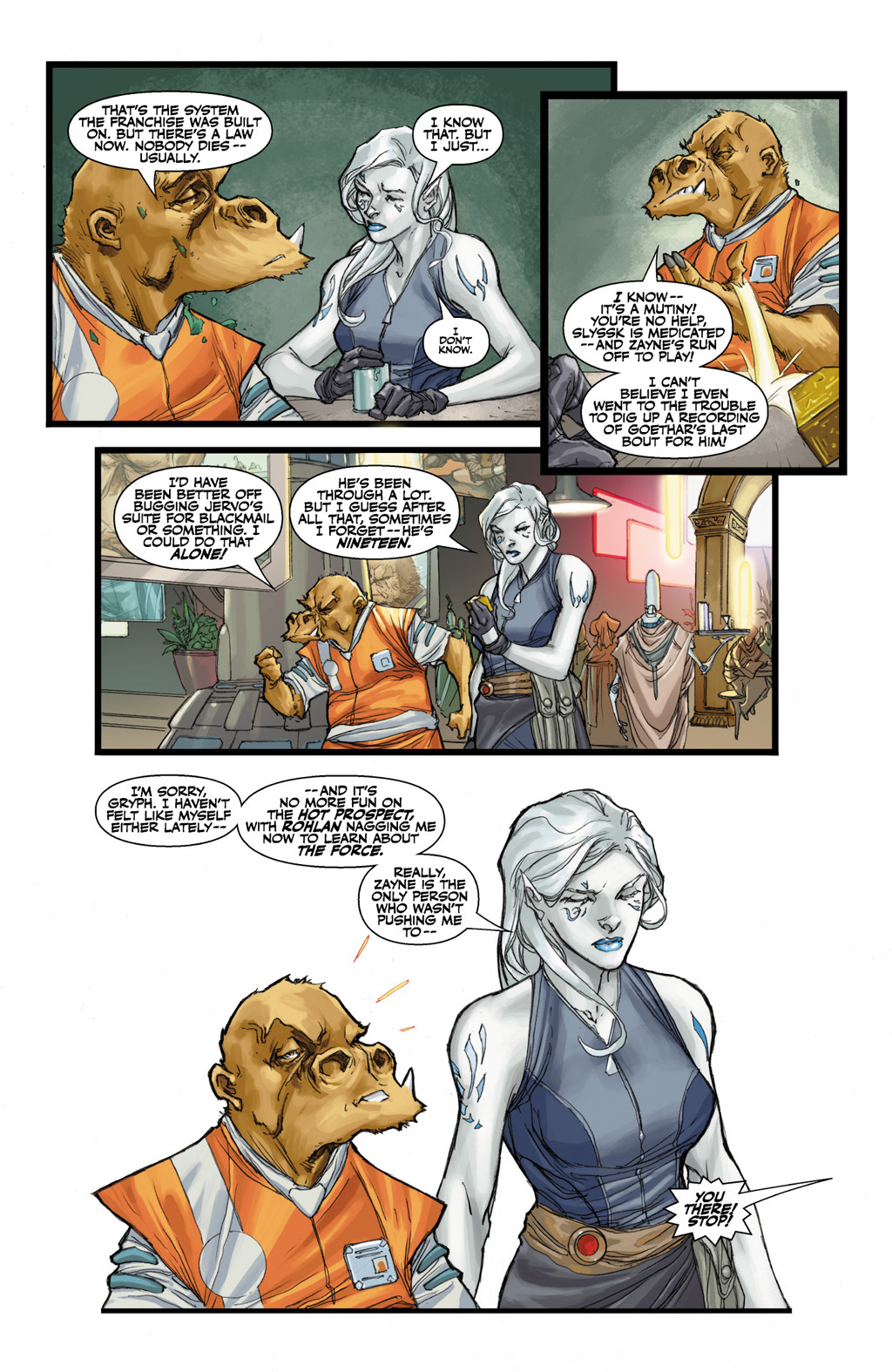 Read online Star Wars: Knights Of The Old Republic comic -  Issue #39 - 19