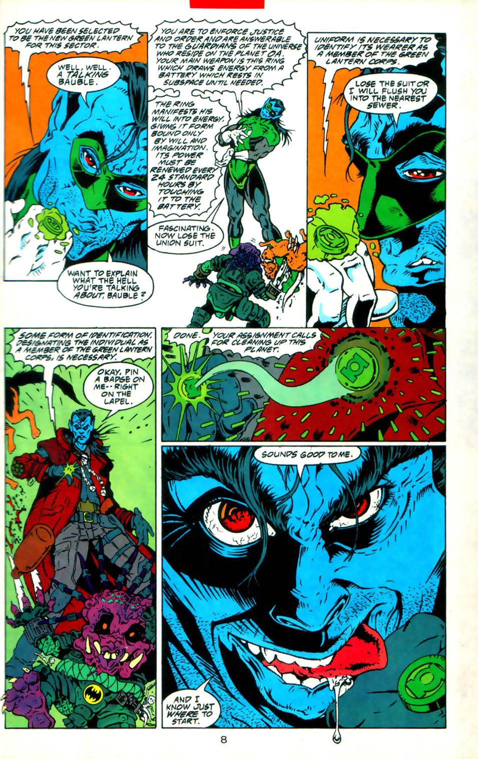 Read online Green Lantern Corps Quarterly comic -  Issue #1 - 9