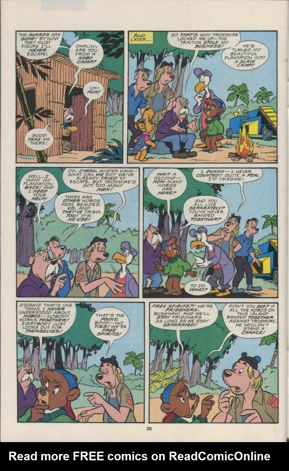 Read online Disney's Tale Spin comic -  Issue #7 - 21