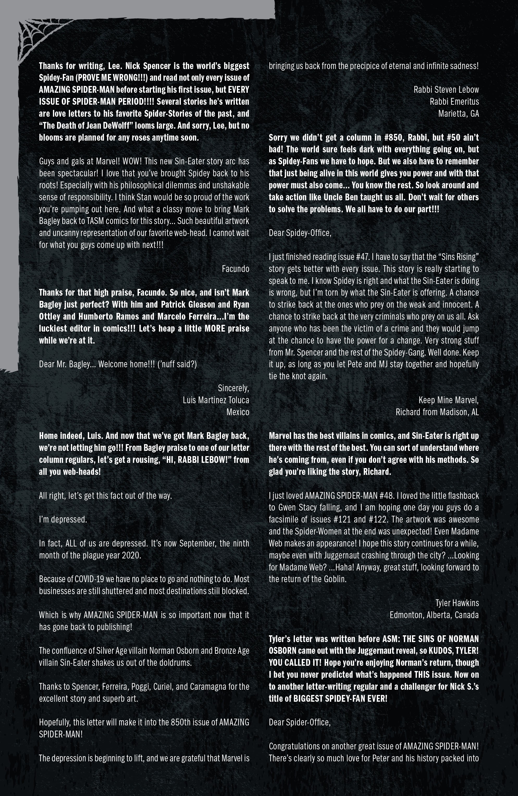 Read online The Amazing Spider-Man (2018) comic -  Issue #50 - 43