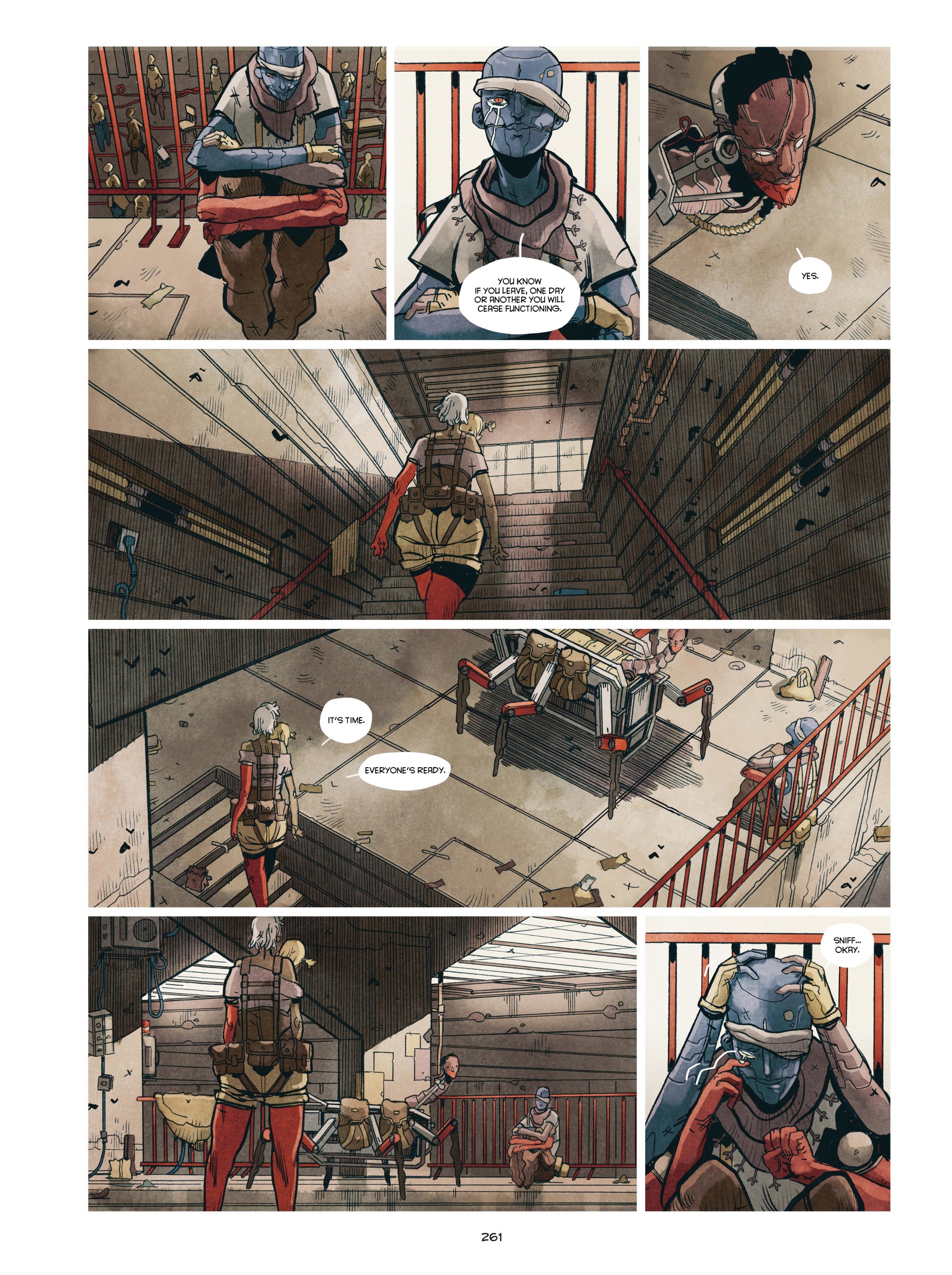 Read online Carbon & Silicon (2020) comic -  Issue # TPB (Part 3) - 61