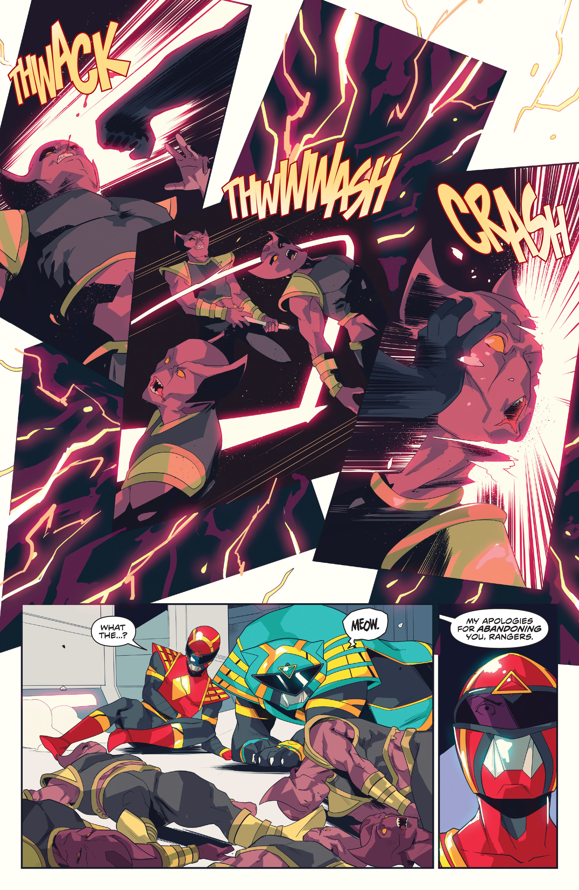 Read online Power Rangers comic -  Issue #21 - 23