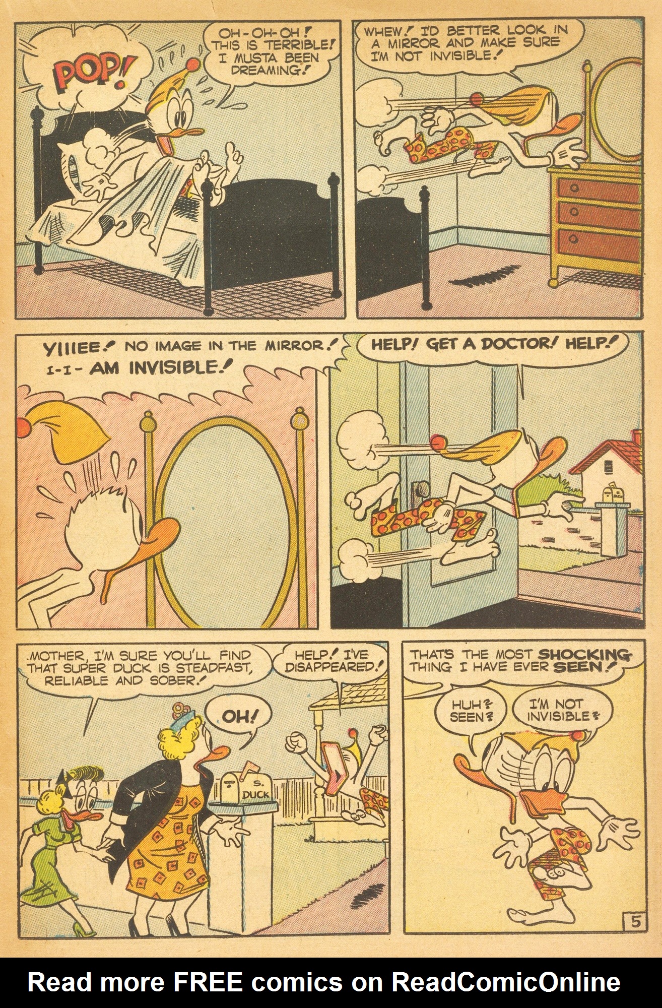 Read online Super Duck Comics comic -  Issue #24 - 29