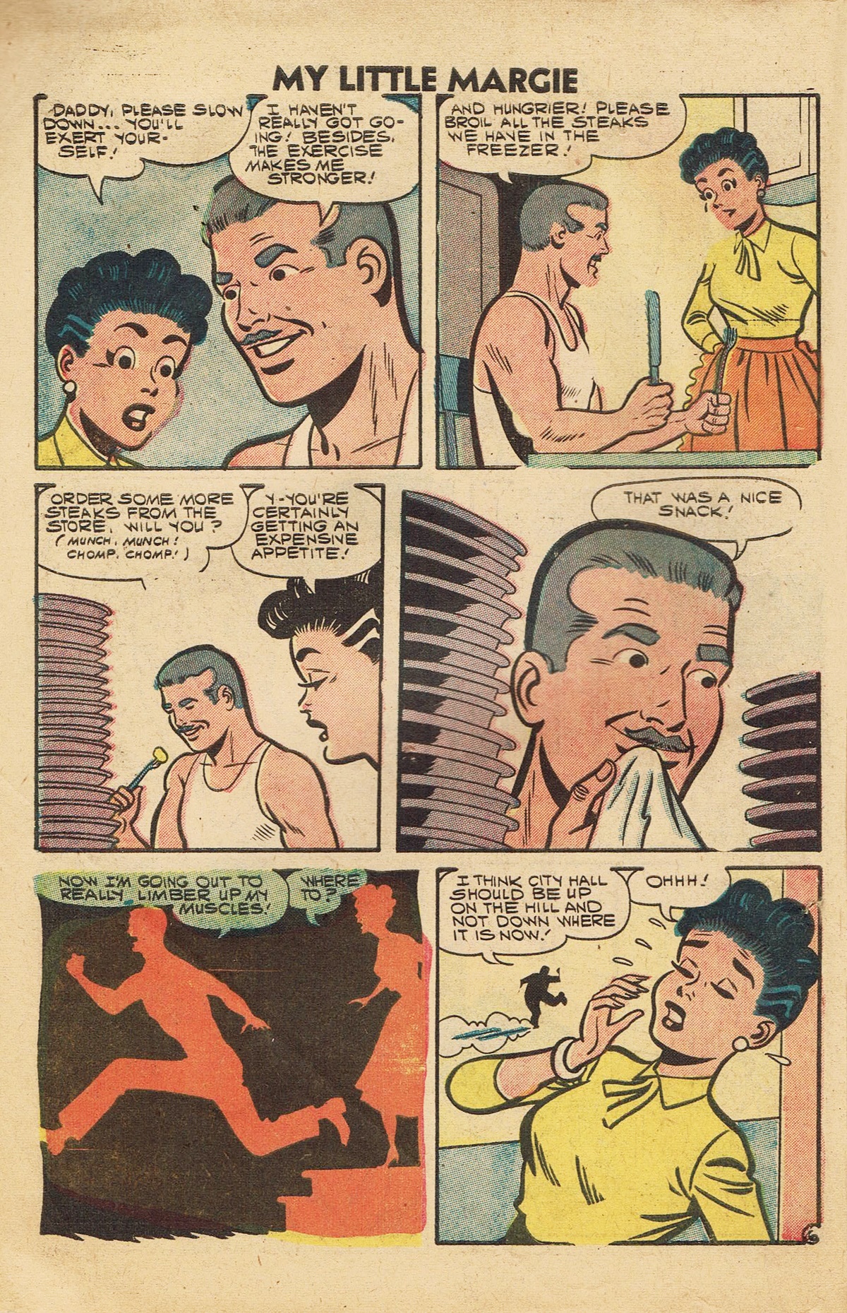 Read online My Little Margie (1954) comic -  Issue #20 - 8