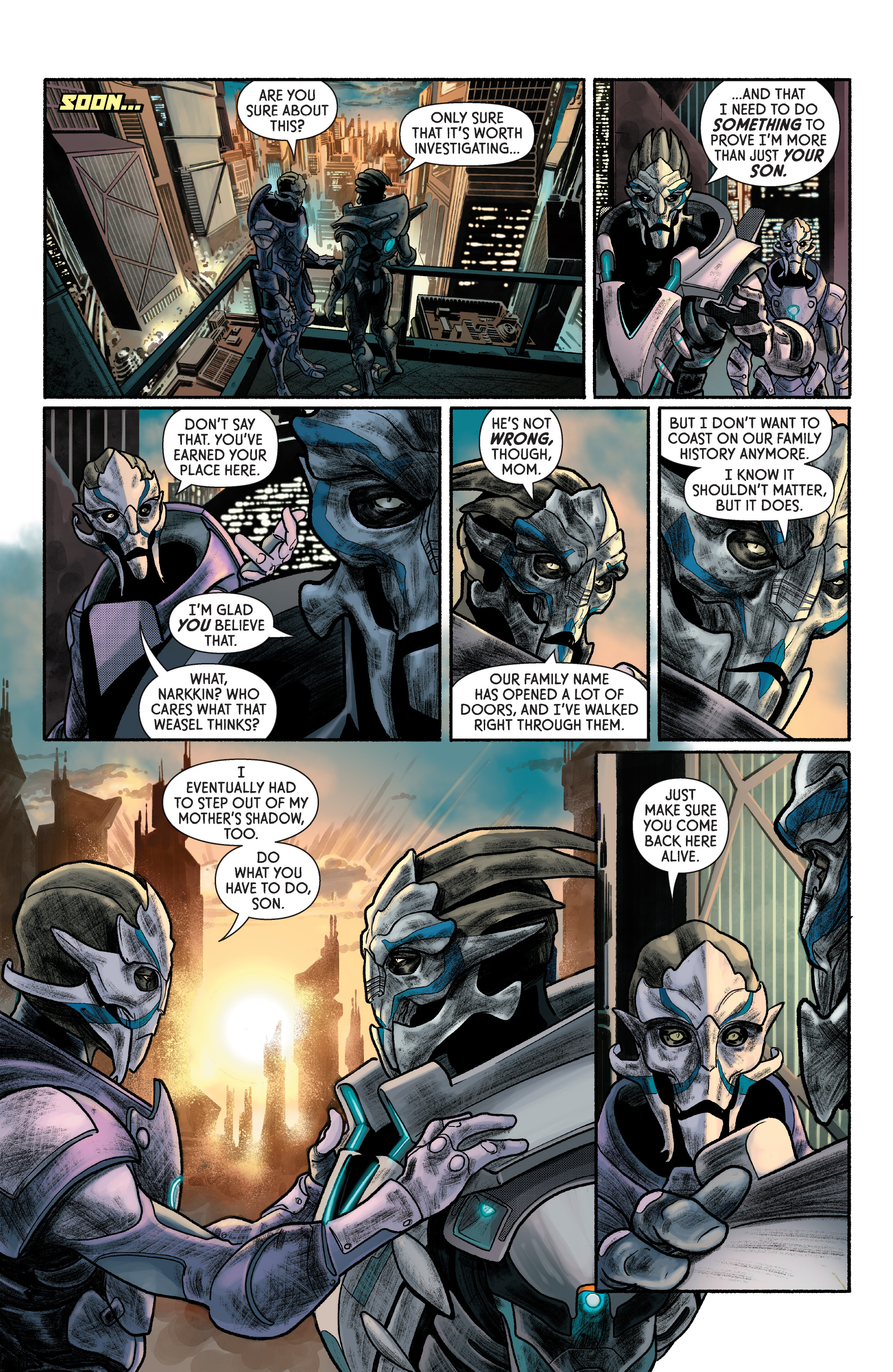 Read online Mass Effect: Discovery comic -  Issue #1 - 12