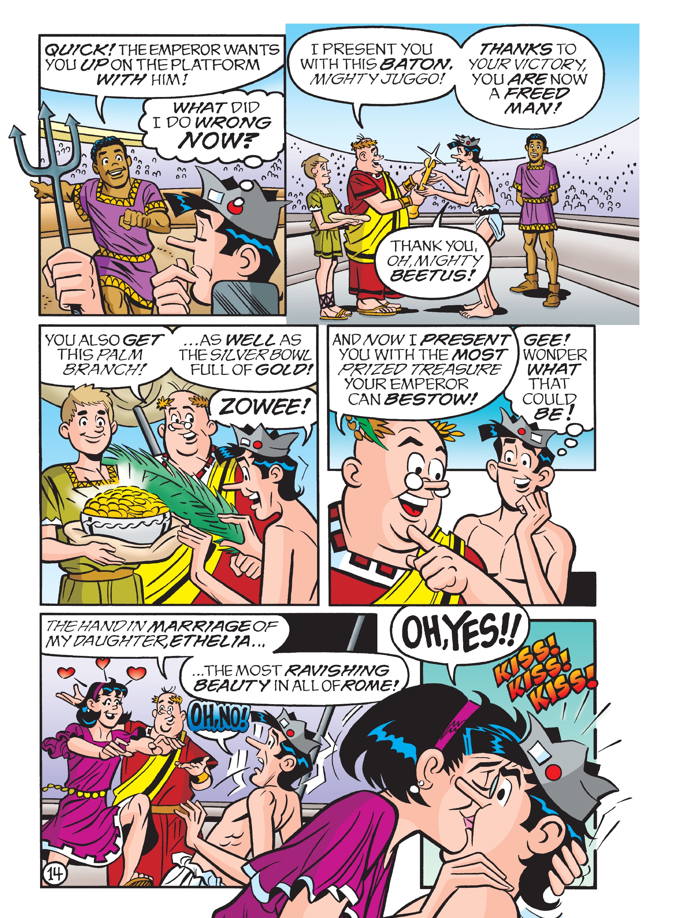 Read online World of Archie Double Digest comic -  Issue #101 - 105