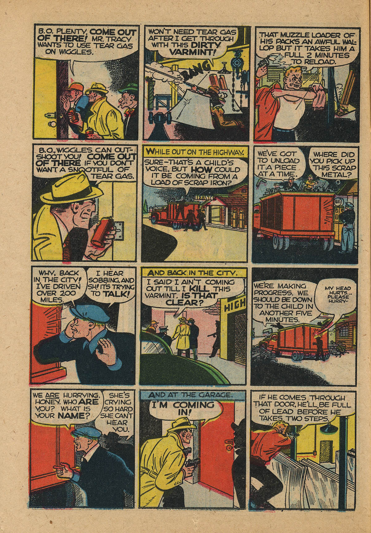 Read online Dick Tracy comic -  Issue #70 - 16