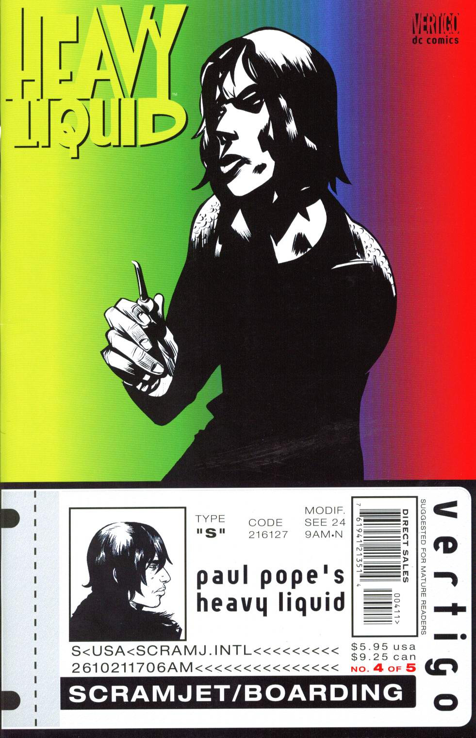 Read online Heavy Liquid comic -  Issue #4 - 1