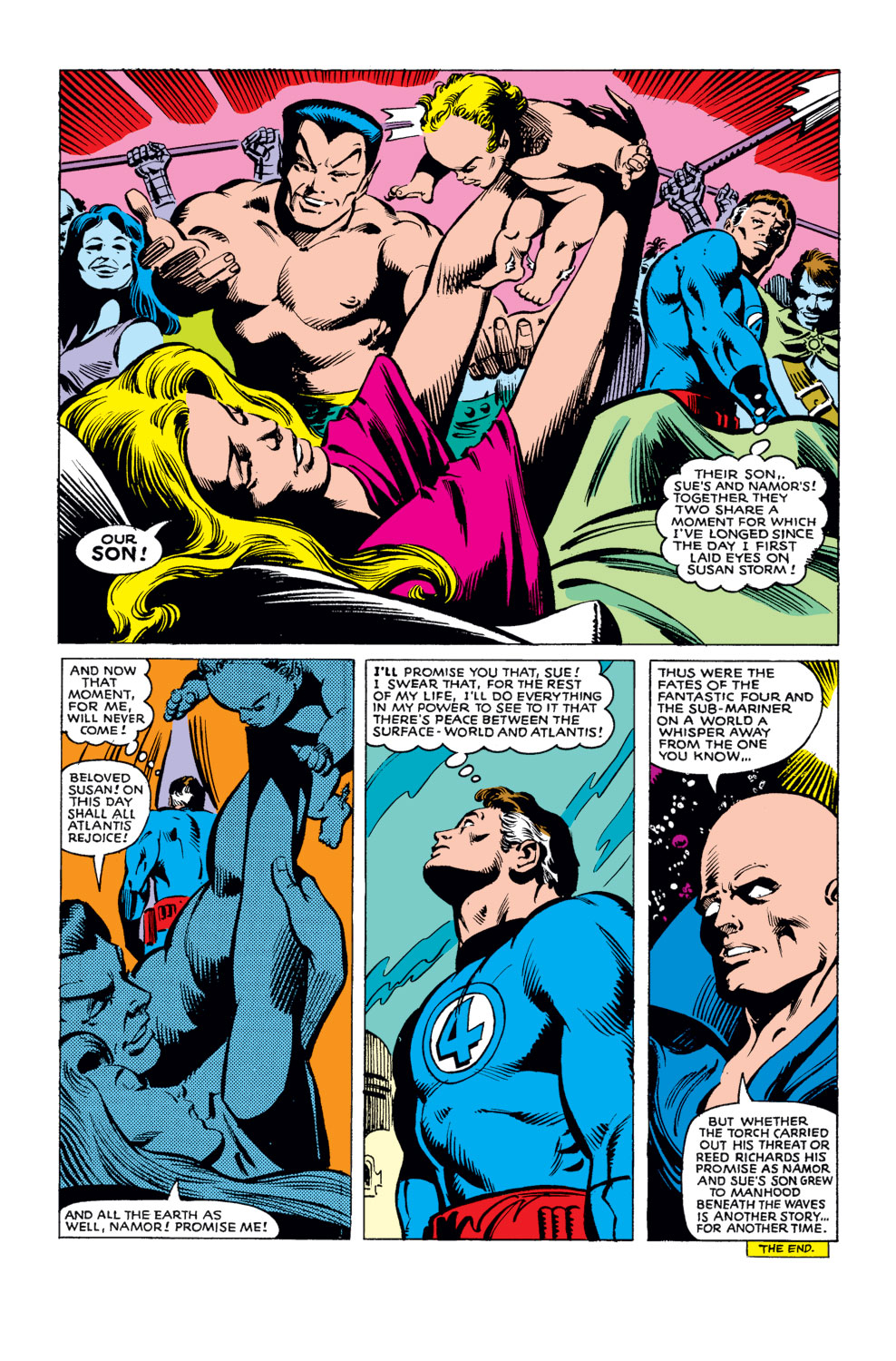 What If? (1977) issue 21 - Invisible Girl of the Fantastic Four married the Sub-Mariner - Page 35