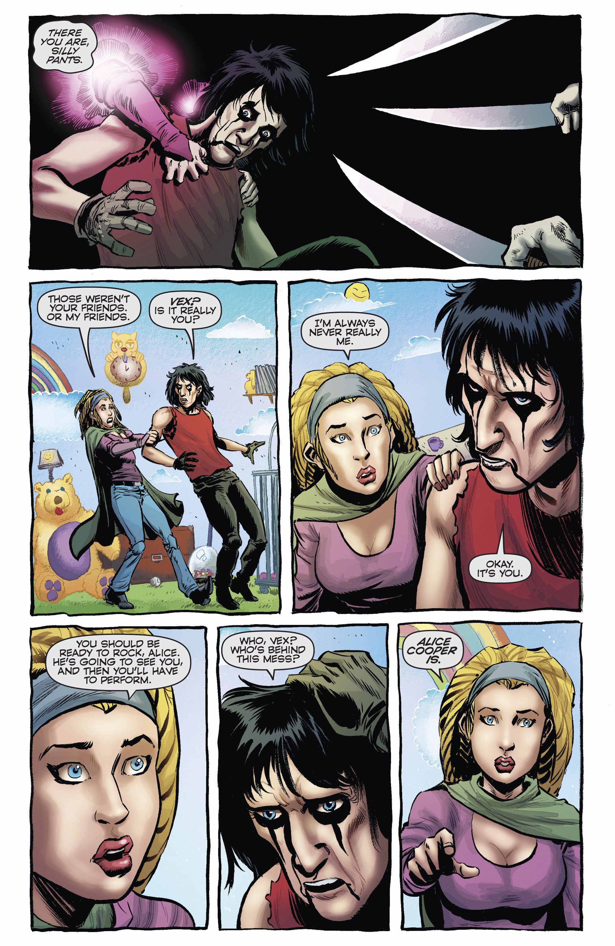 Read online Alice Cooper Vs. Chaos! comic -  Issue #4 - 12