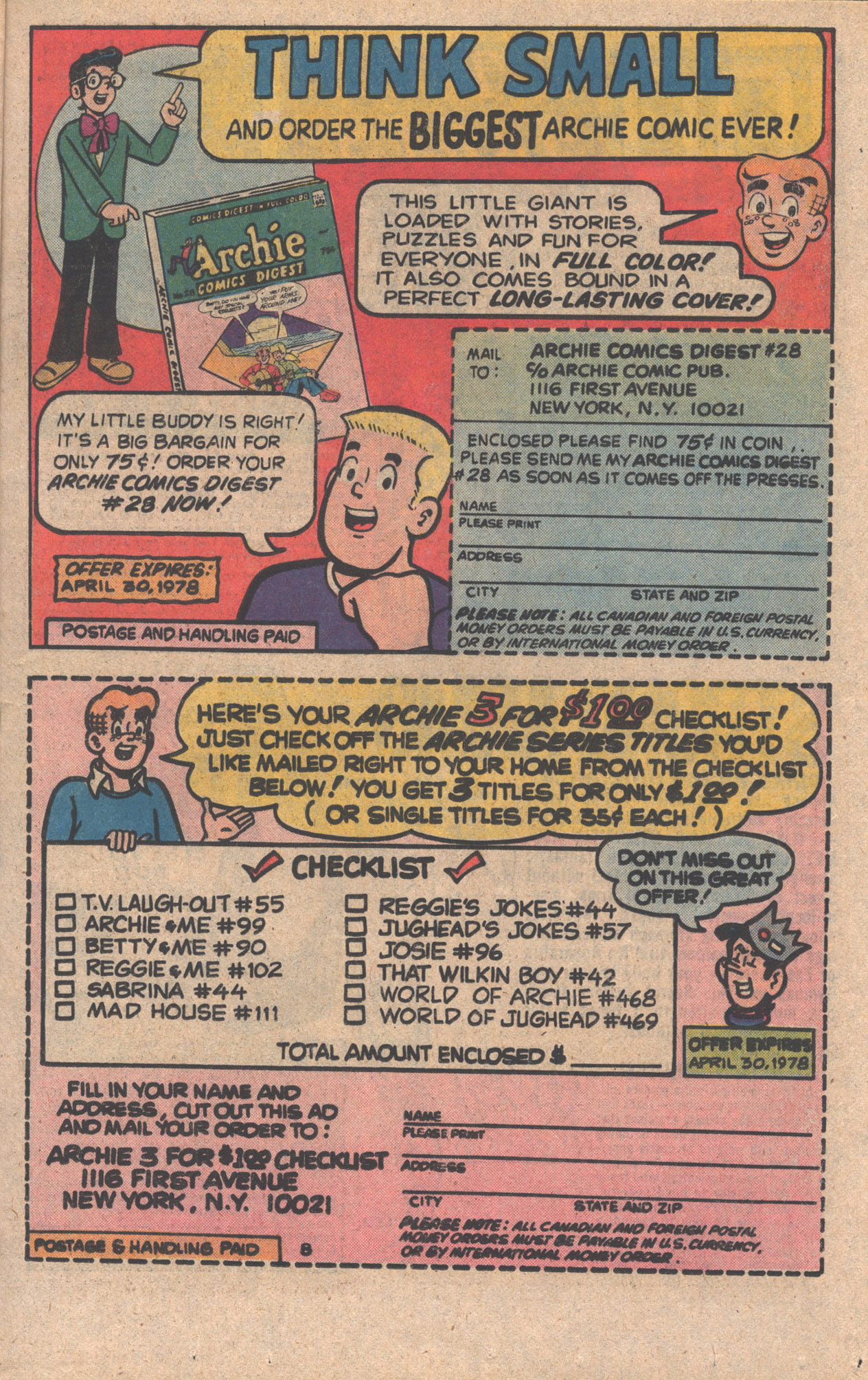 Read online Life With Archie (1958) comic -  Issue #189 - 11