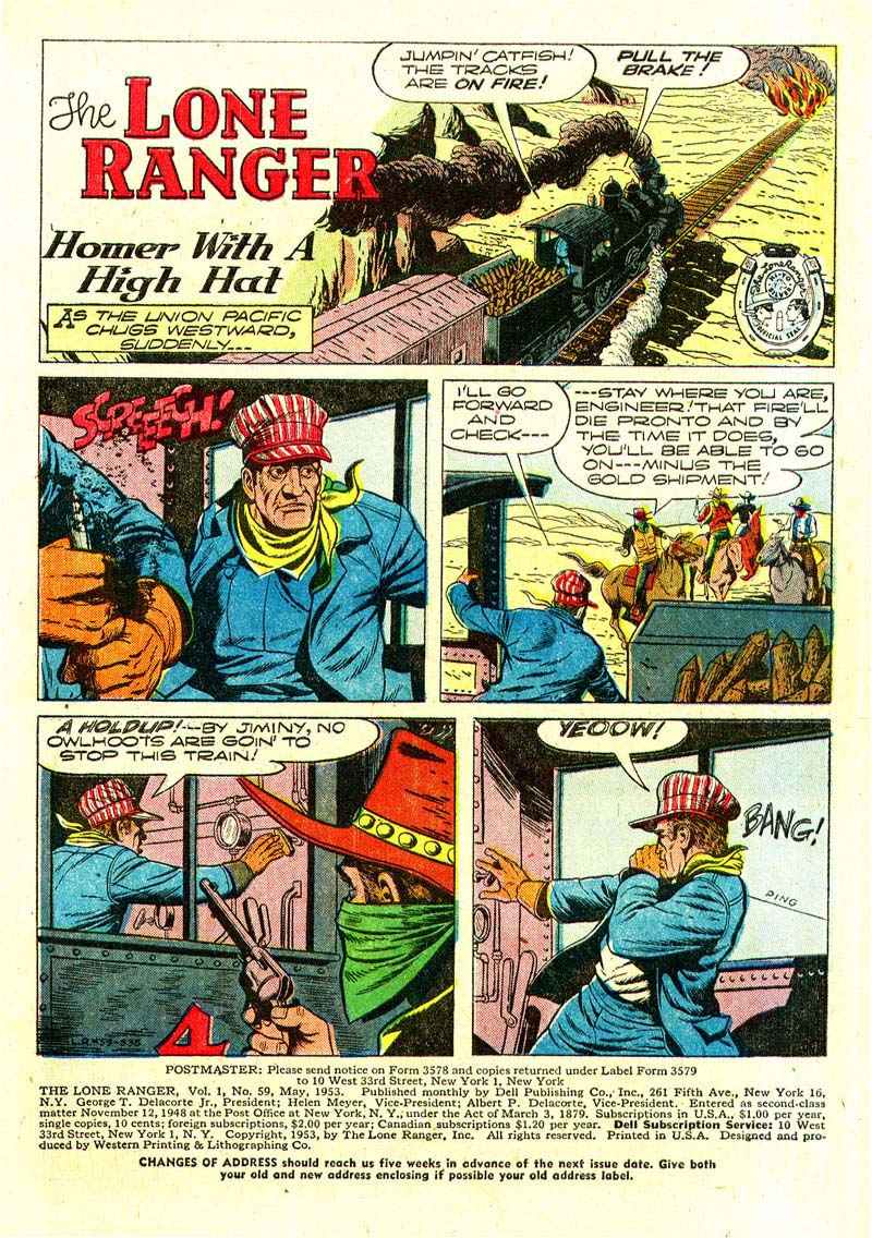Read online The Lone Ranger (1948) comic -  Issue #59 - 3