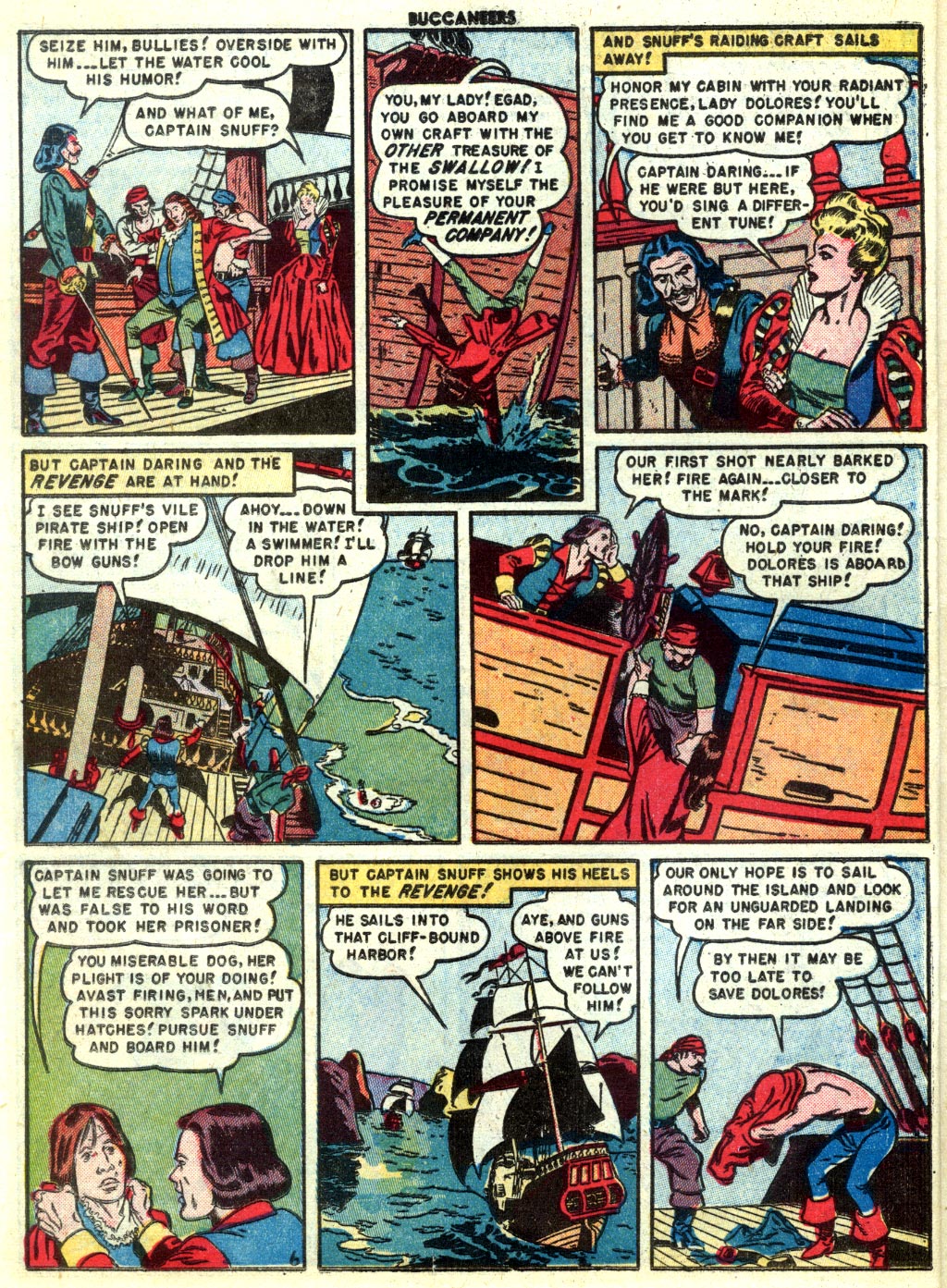 Read online Buccaneers comic -  Issue #22 - 8