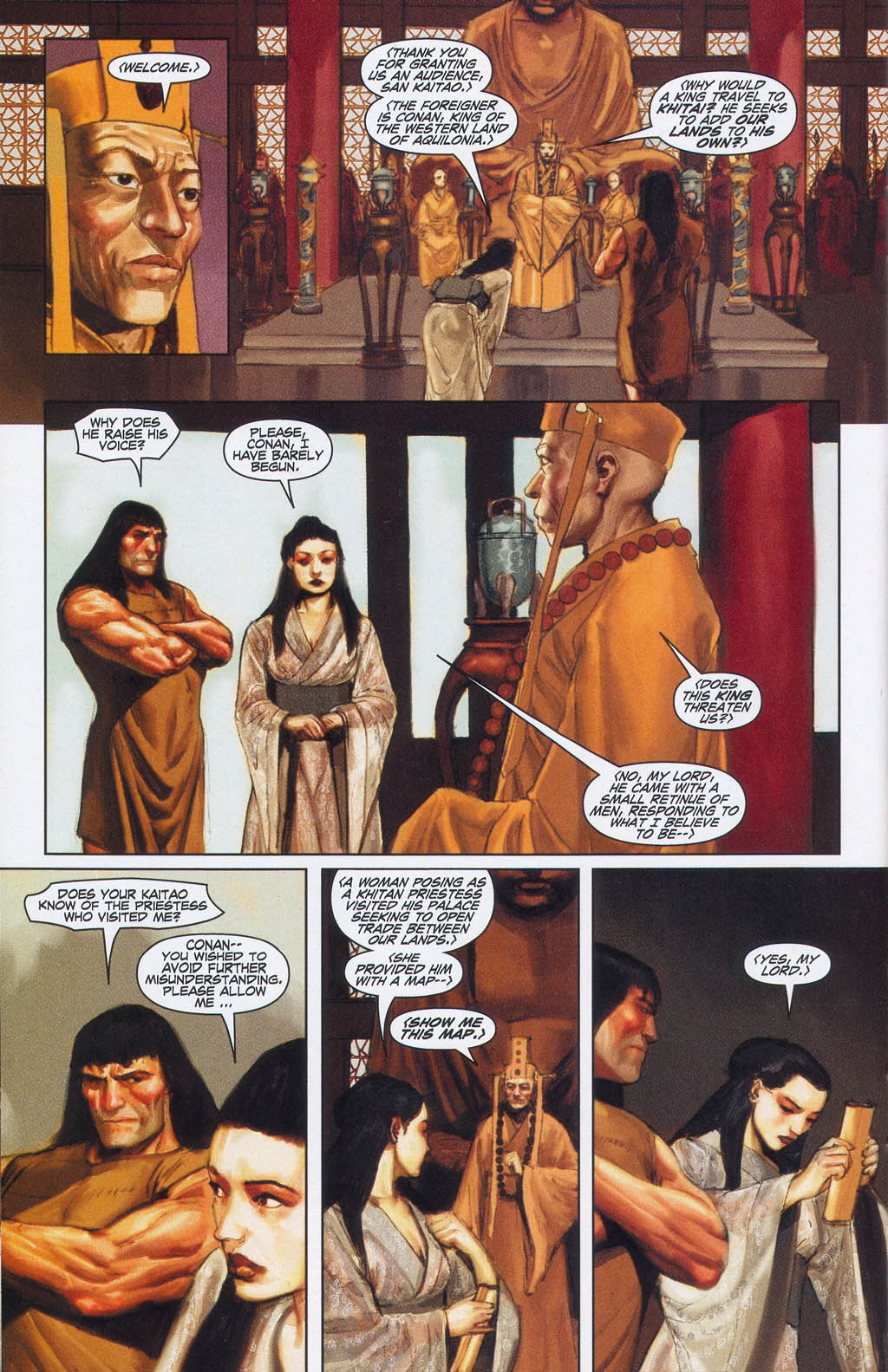 Read online Conan and the Demons of Khitai comic -  Issue #1 - 22