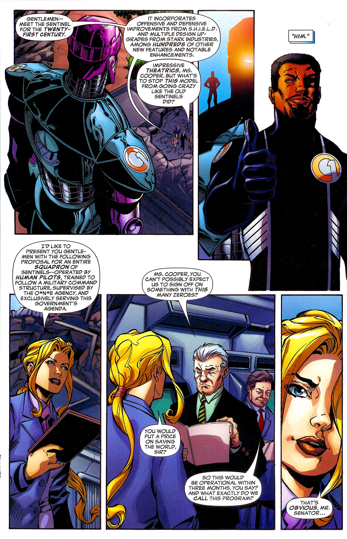 Read online Sentinel Squad O*N*E comic -  Issue #1 - 8