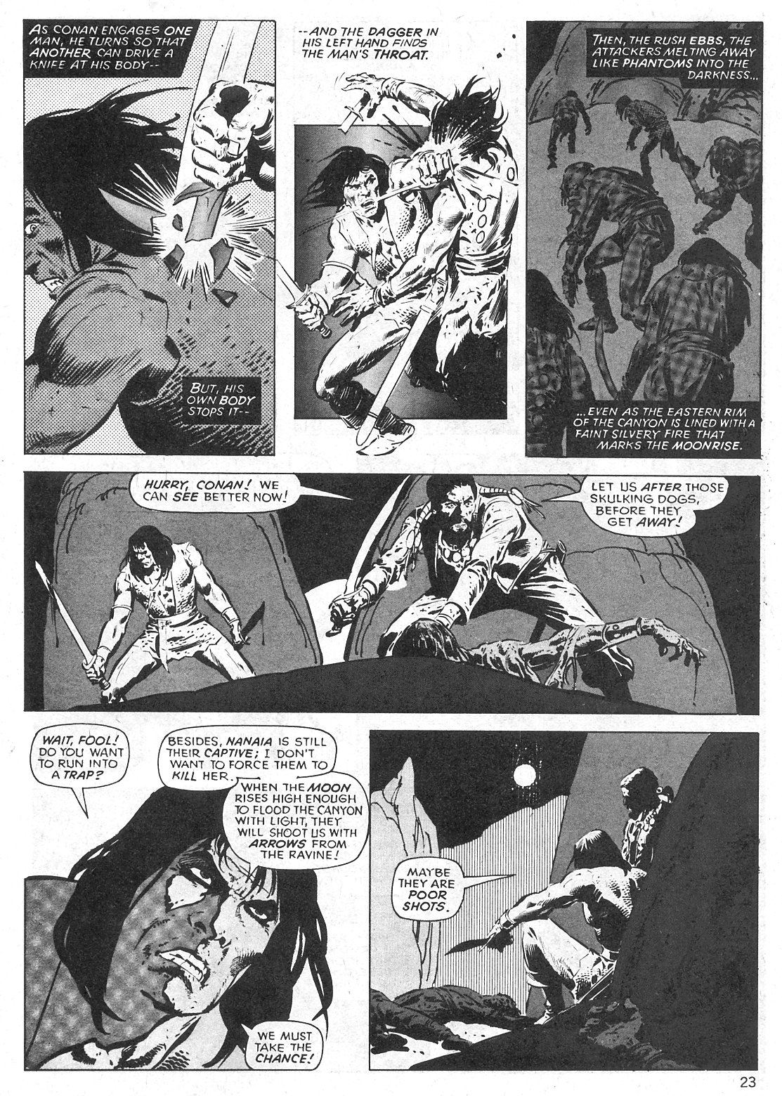 The Savage Sword Of Conan issue 31 - Page 23
