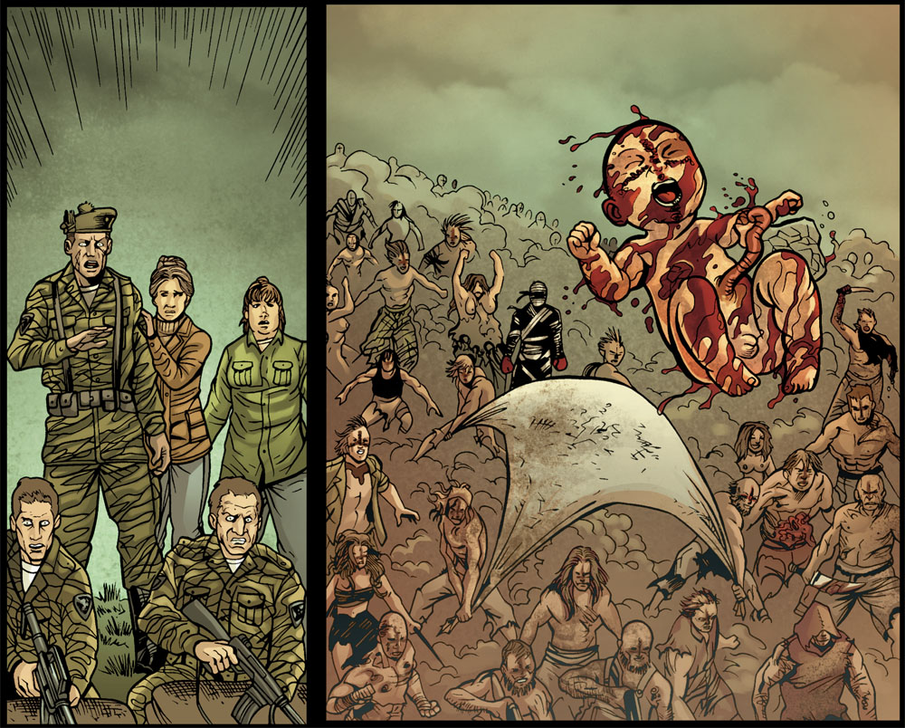 Read online Crossed: Wish You Were Here - Volume 3 comic -  Issue #10 - 13