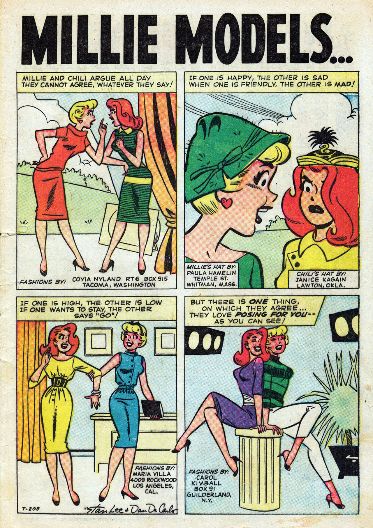 Read online Millie the Model comic -  Issue #90 - 13