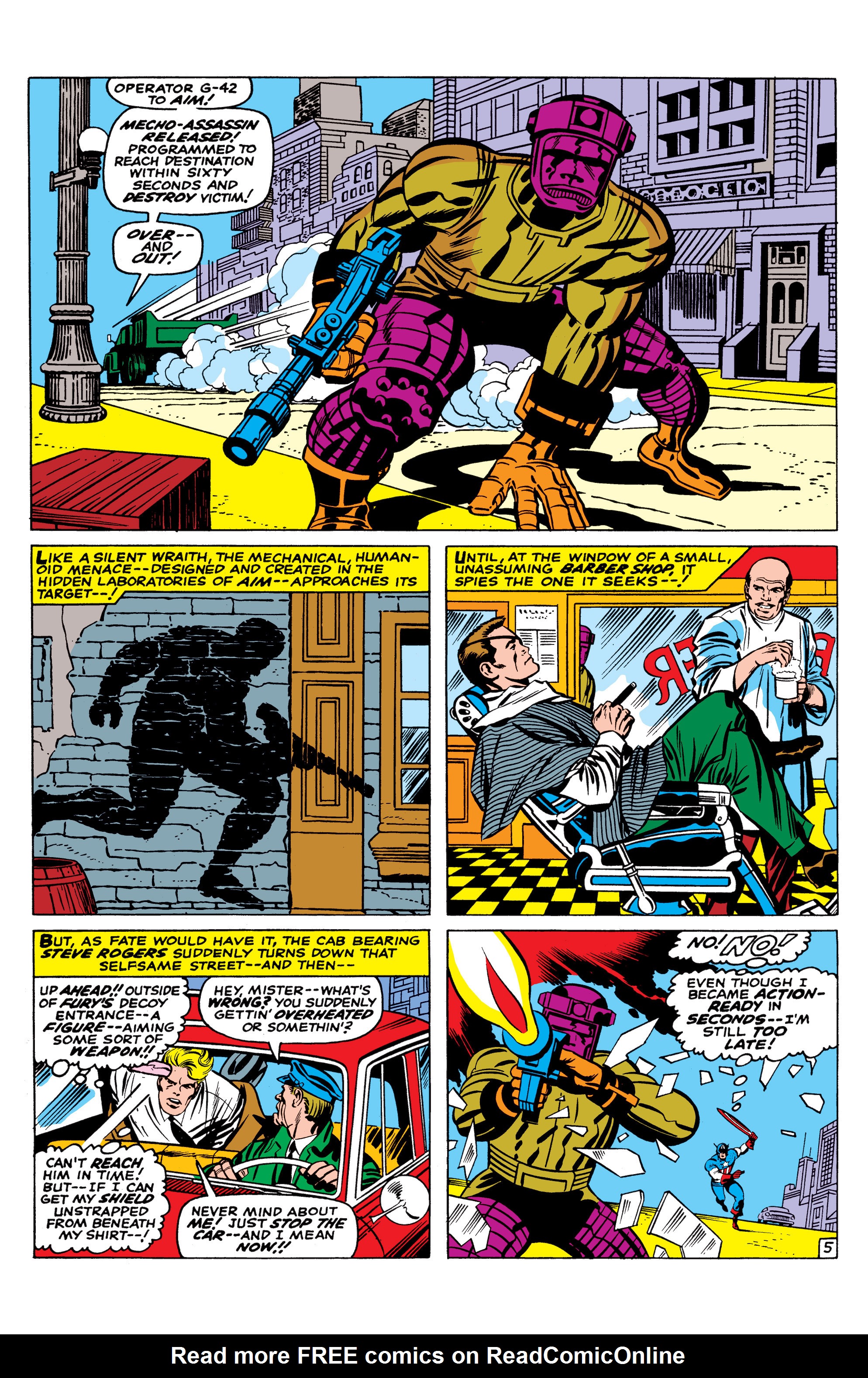 Read online Marvel Masterworks: Captain America comic -  Issue # TPB 2 (Part 2) - 21