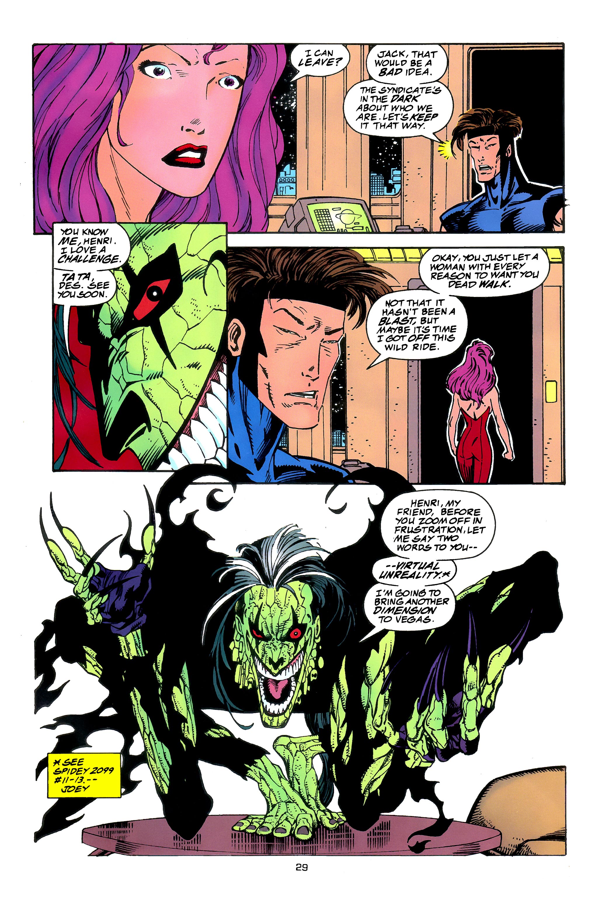 Read online X-Men 2099 comic -  Issue #18 - 22