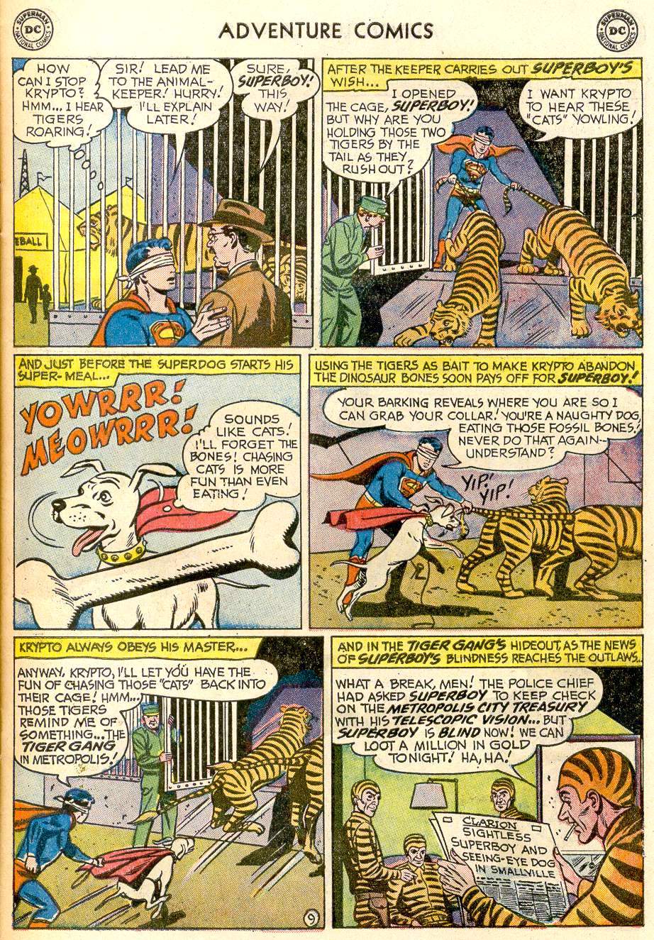Read online Adventure Comics (1938) comic -  Issue #259 - 11
