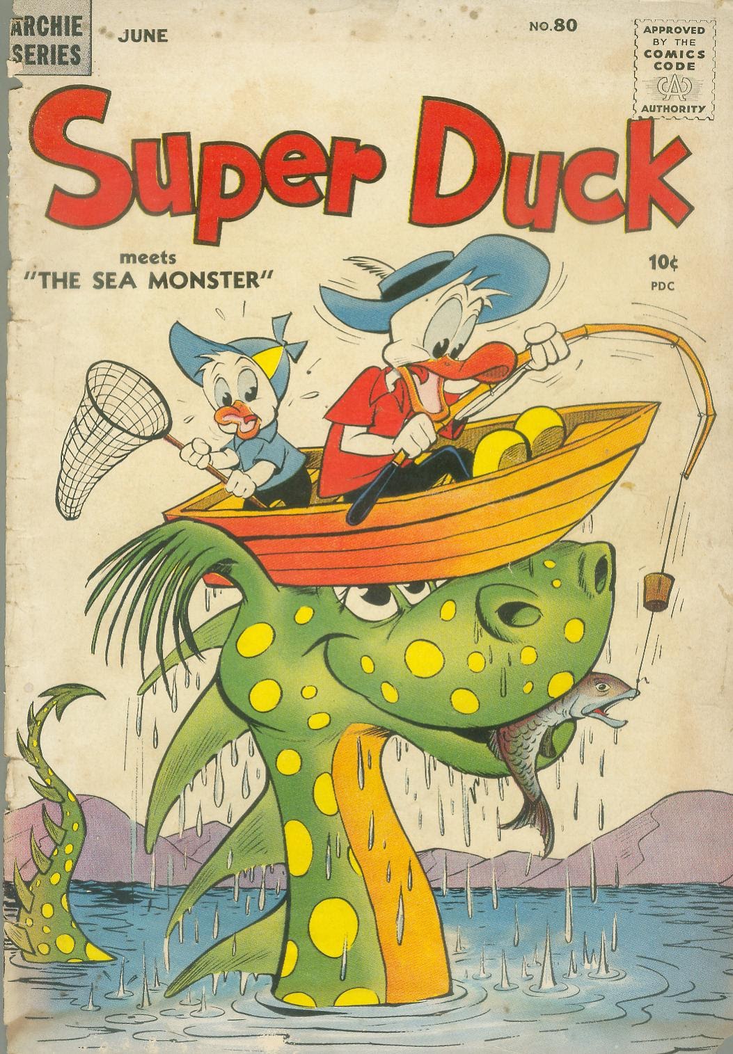 Read online Super Duck Comics comic -  Issue #80 - 1