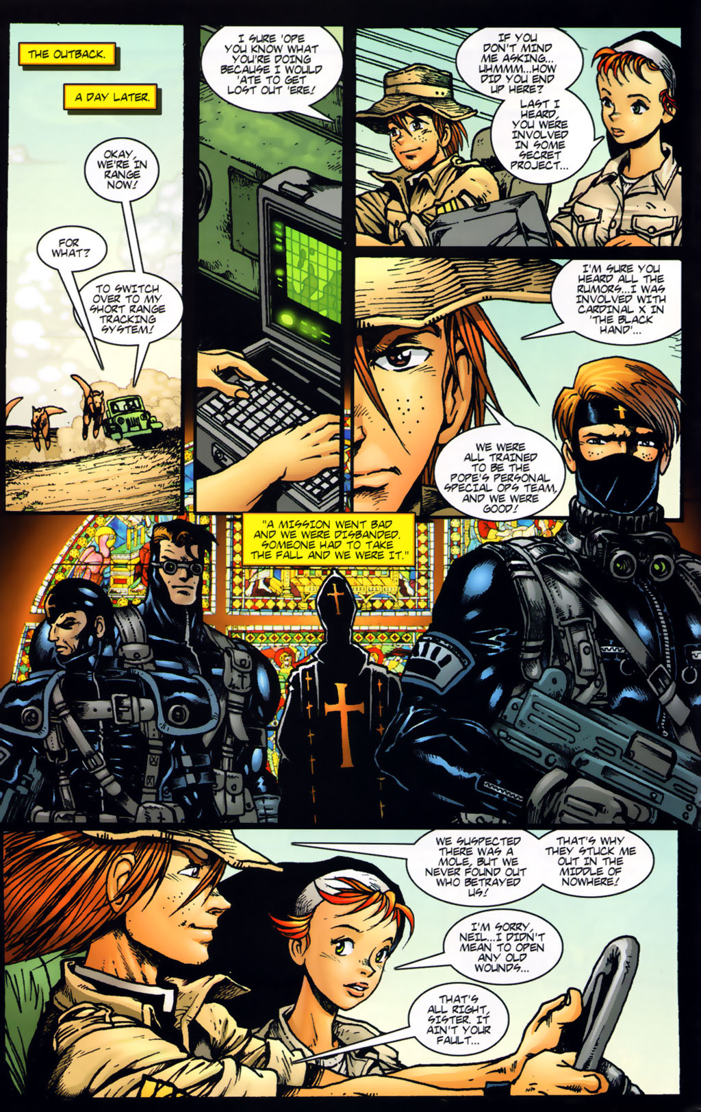 Read online Warrior Nun Areala: Resurrection comic -  Issue #3 - 6