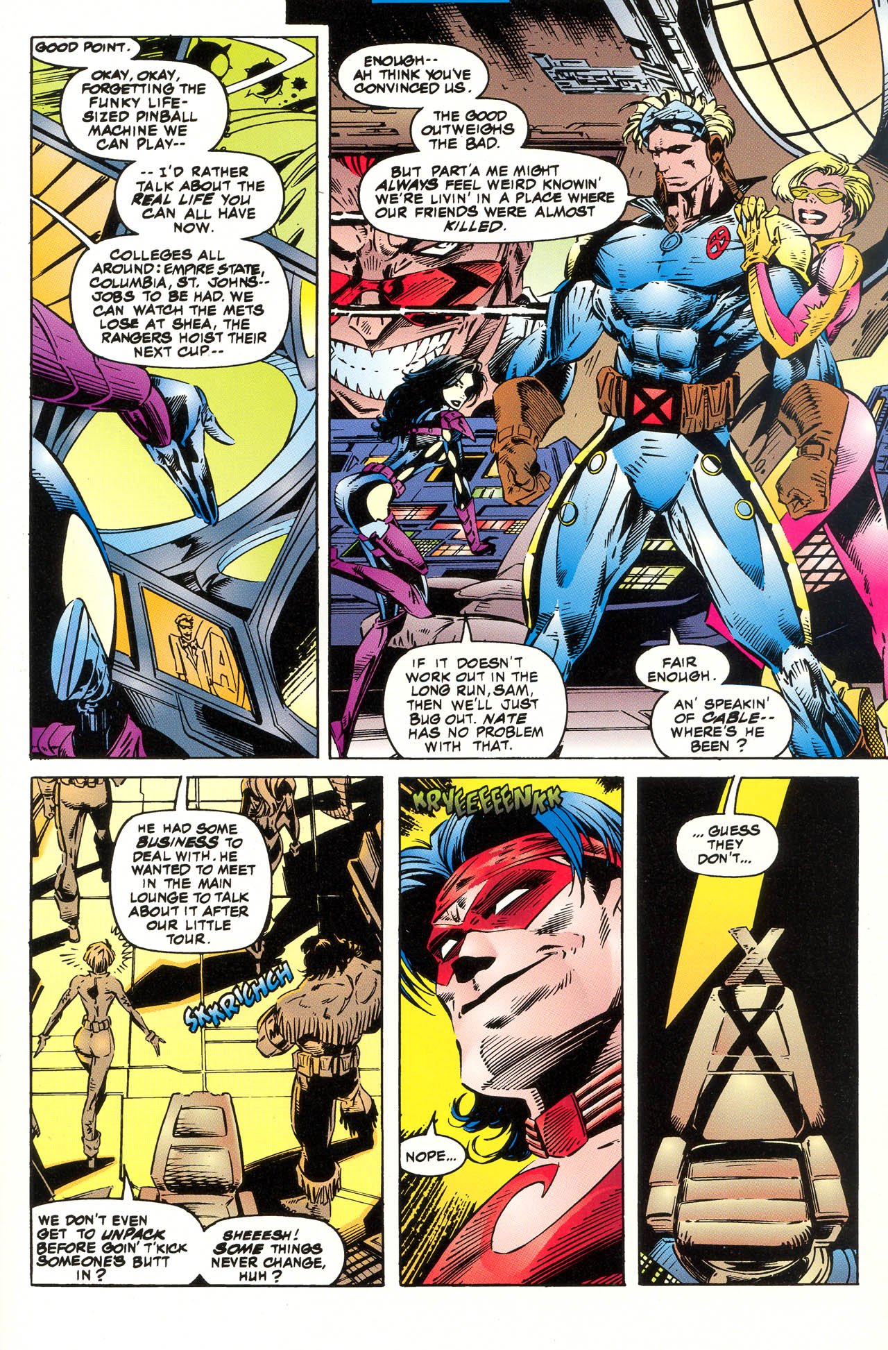 Read online X-Force (1991) comic -  Issue #40 - 14